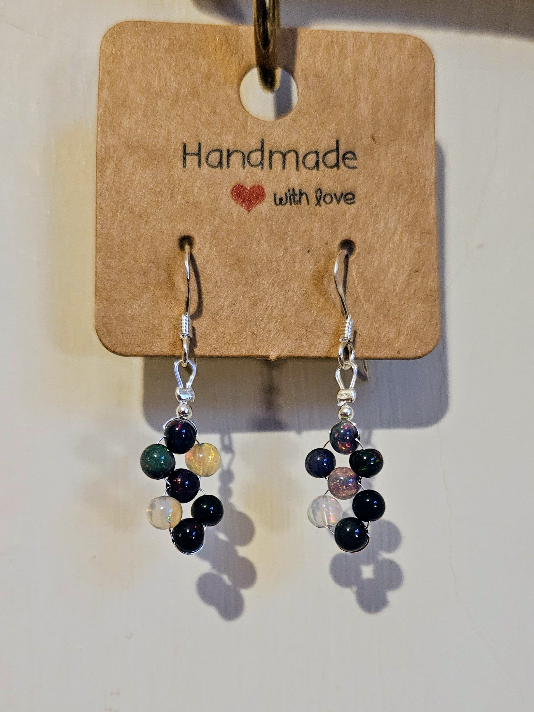 Ethiopian Opal Earrings