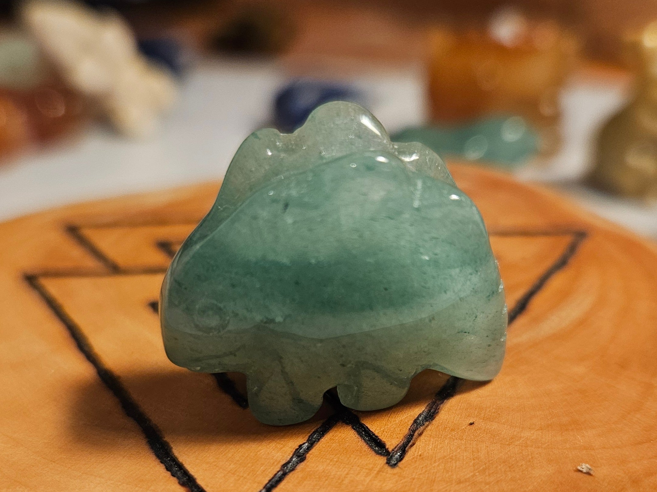 Green Aventurine dinosaur