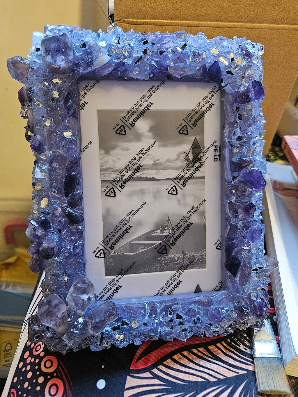 Amethyst Photo Frame