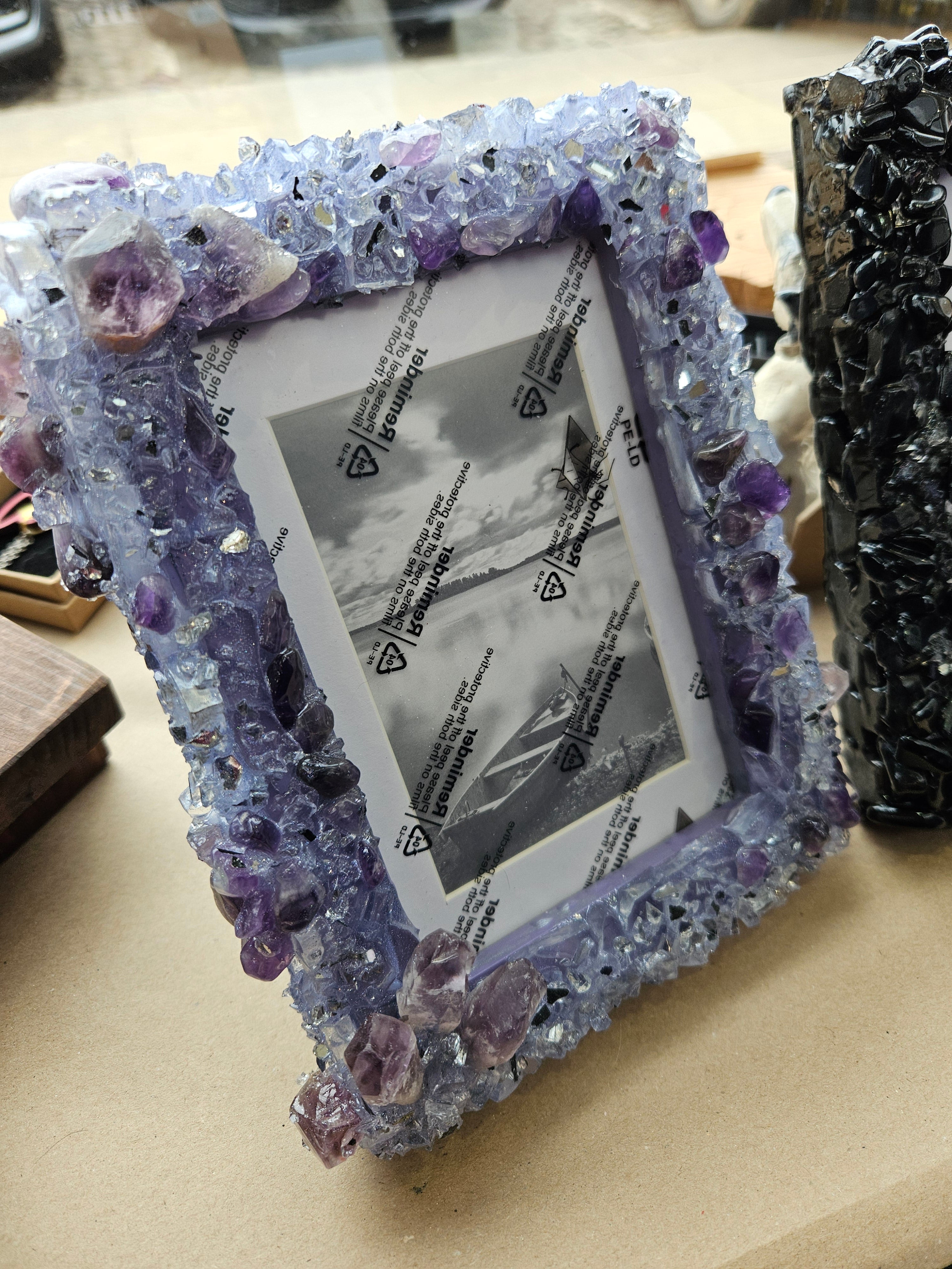 Amethyst Photo Frame