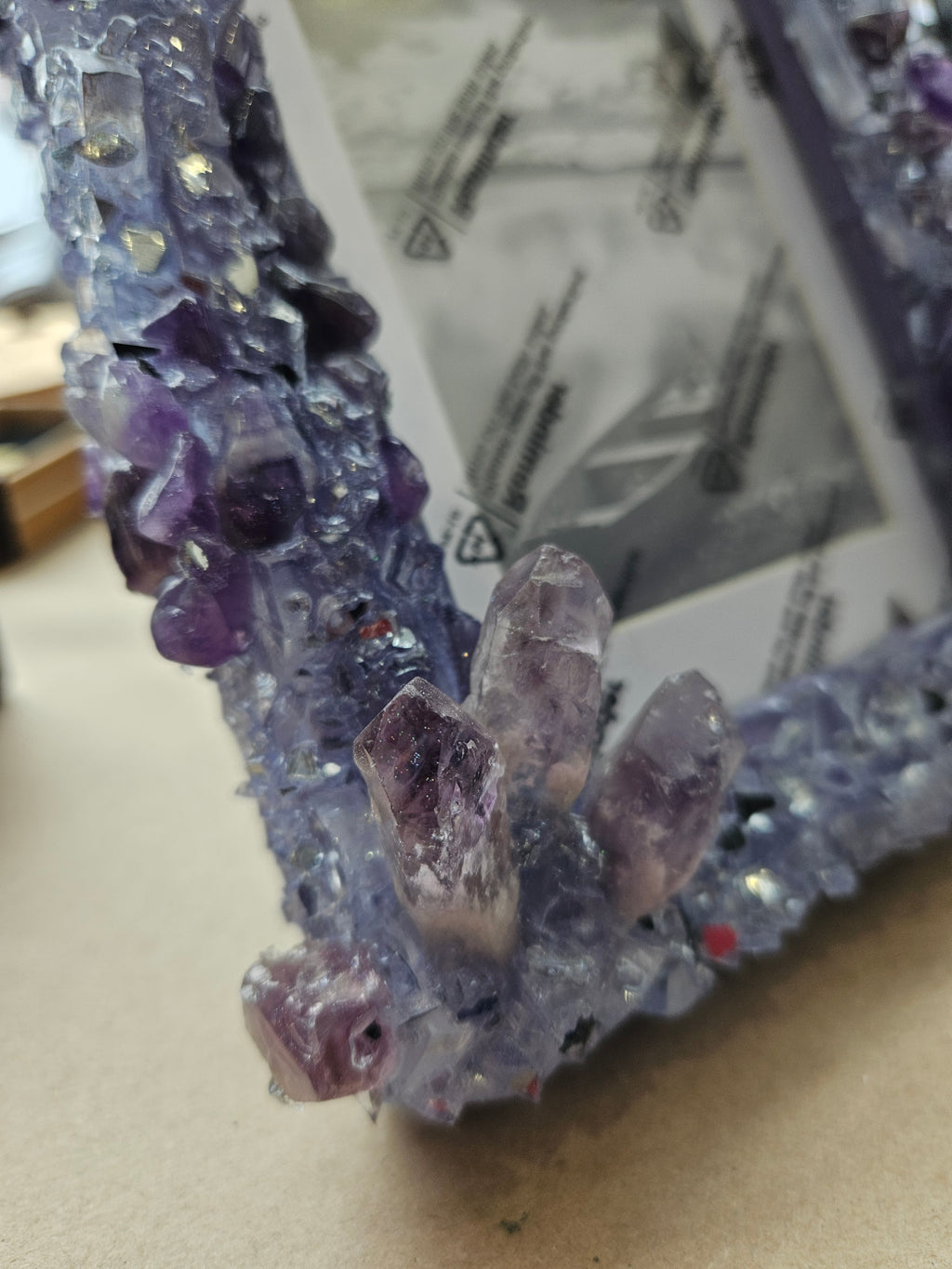 Amethyst Photo Frame