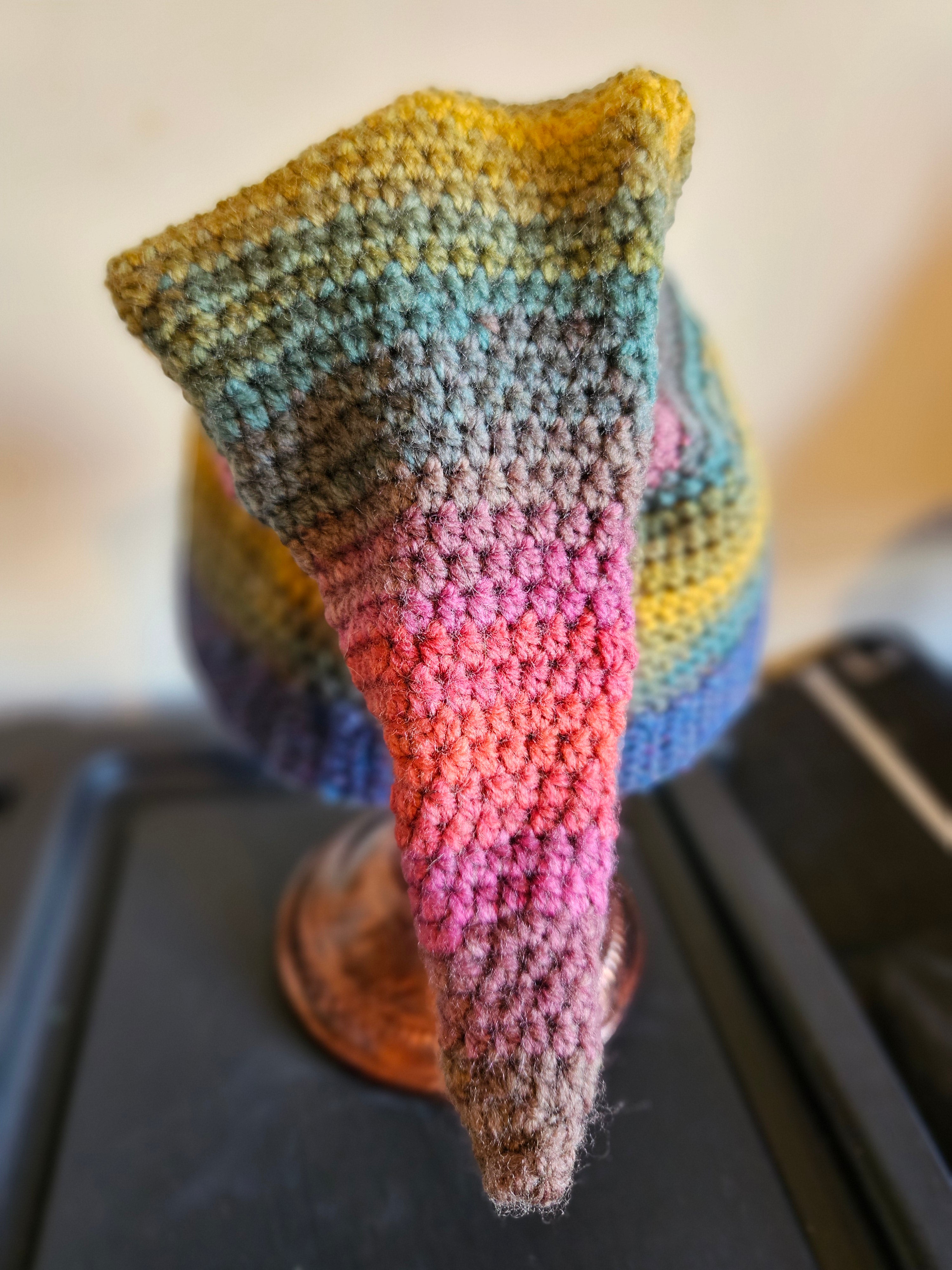 Crochet Elf Beanie For Child