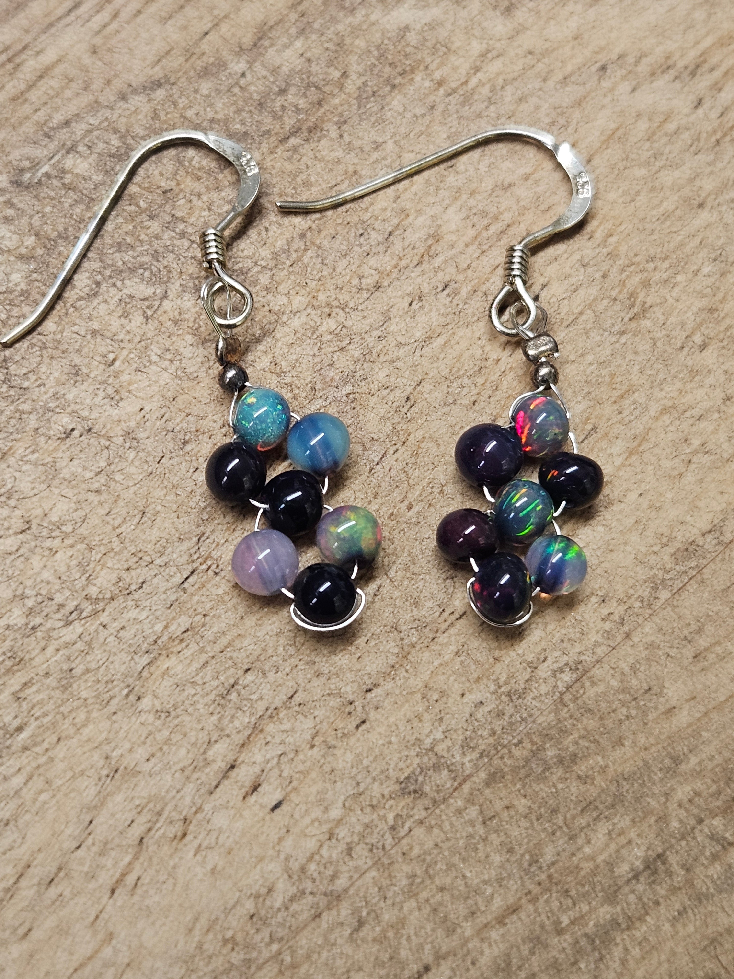 Ethiopian Opal Earrings