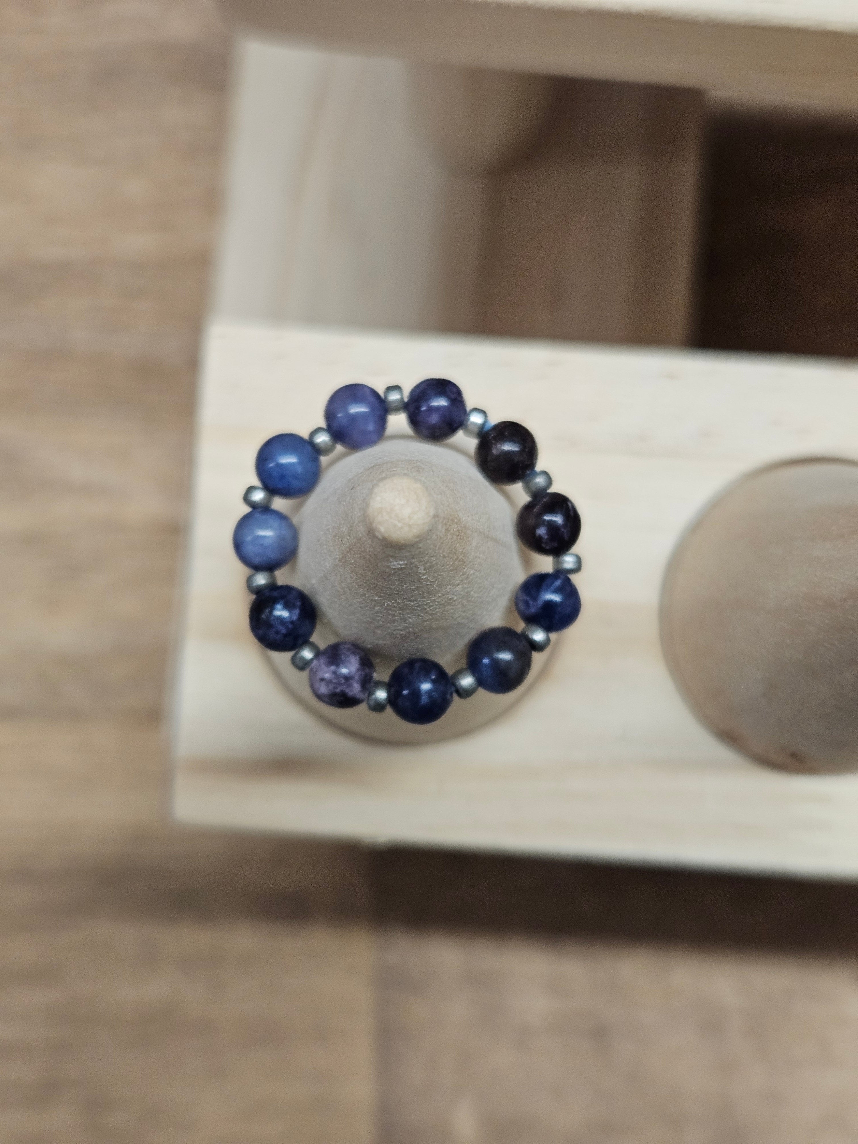 Elasticated Gemstone Rings