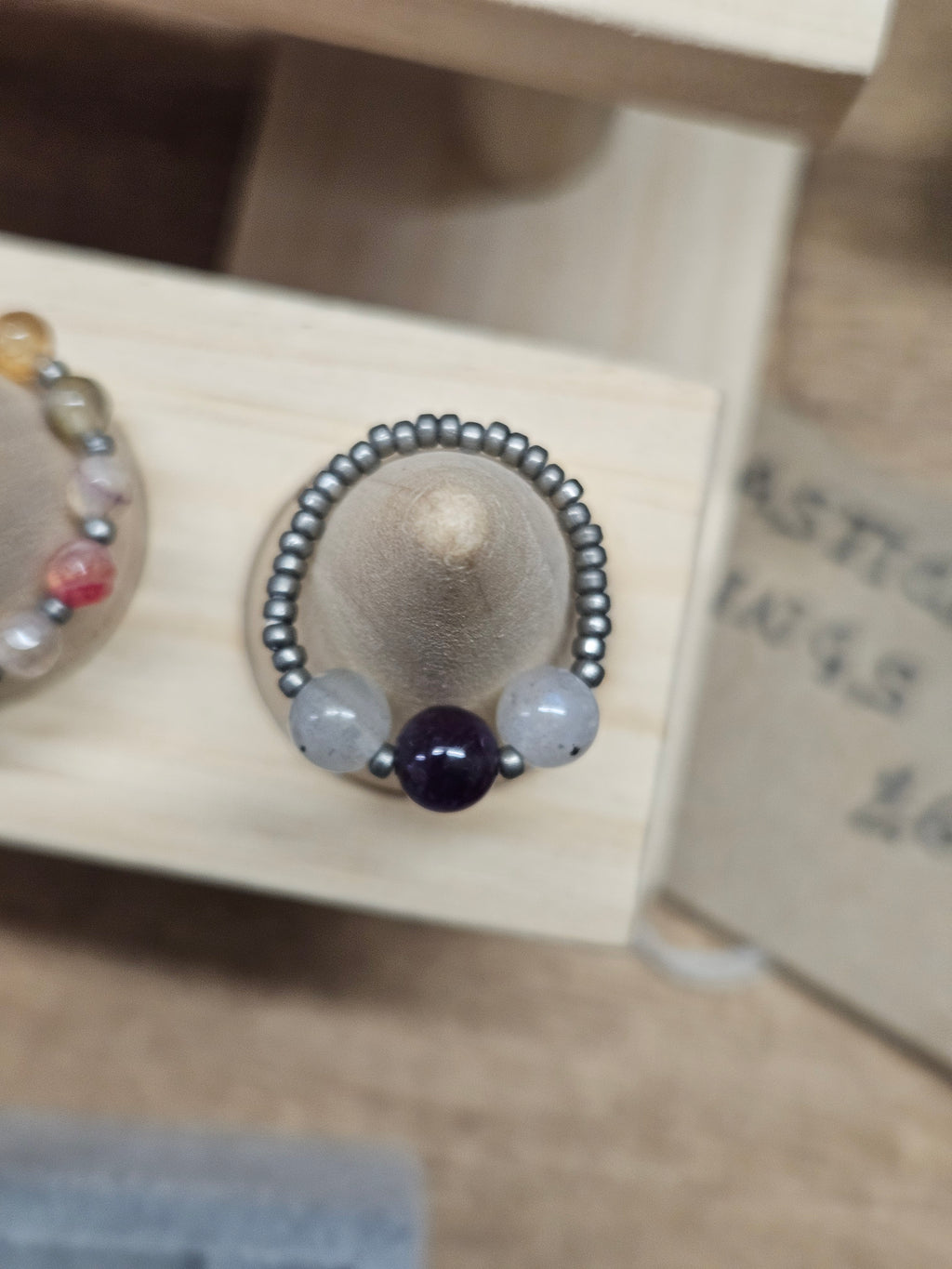 Elasticated Gemstone Rings