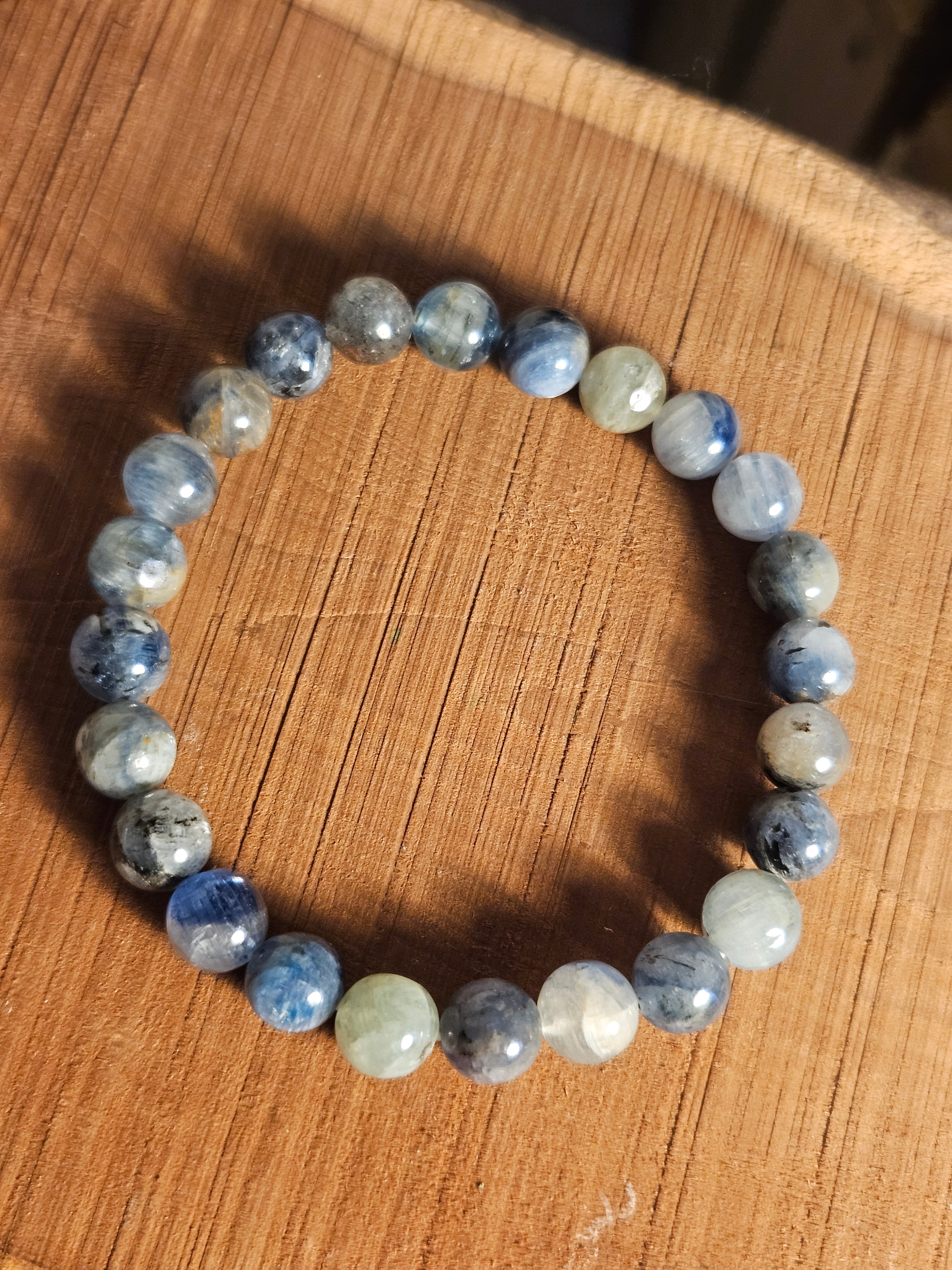 Blue Kyanite power bracelet