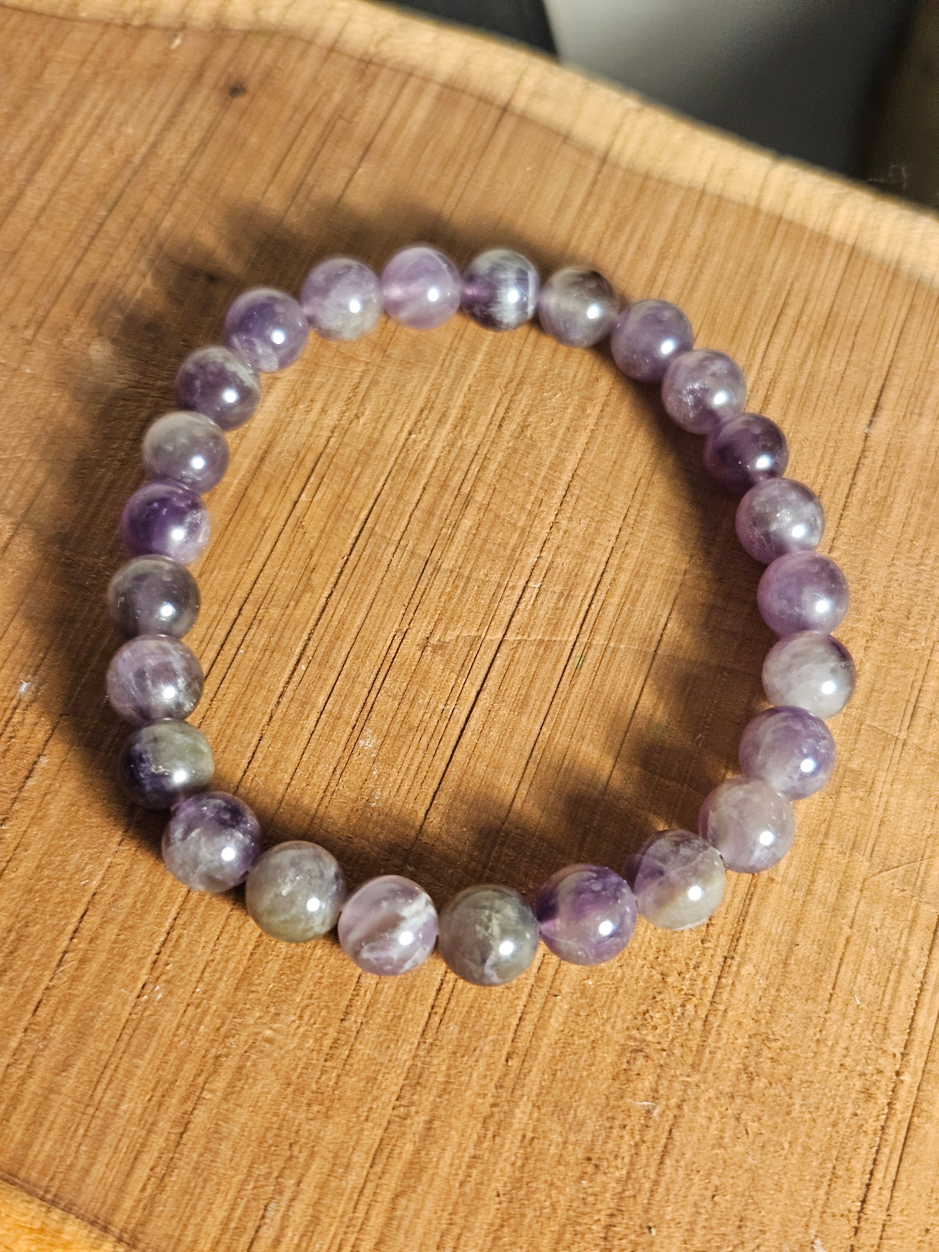 Amethyst power bracelet