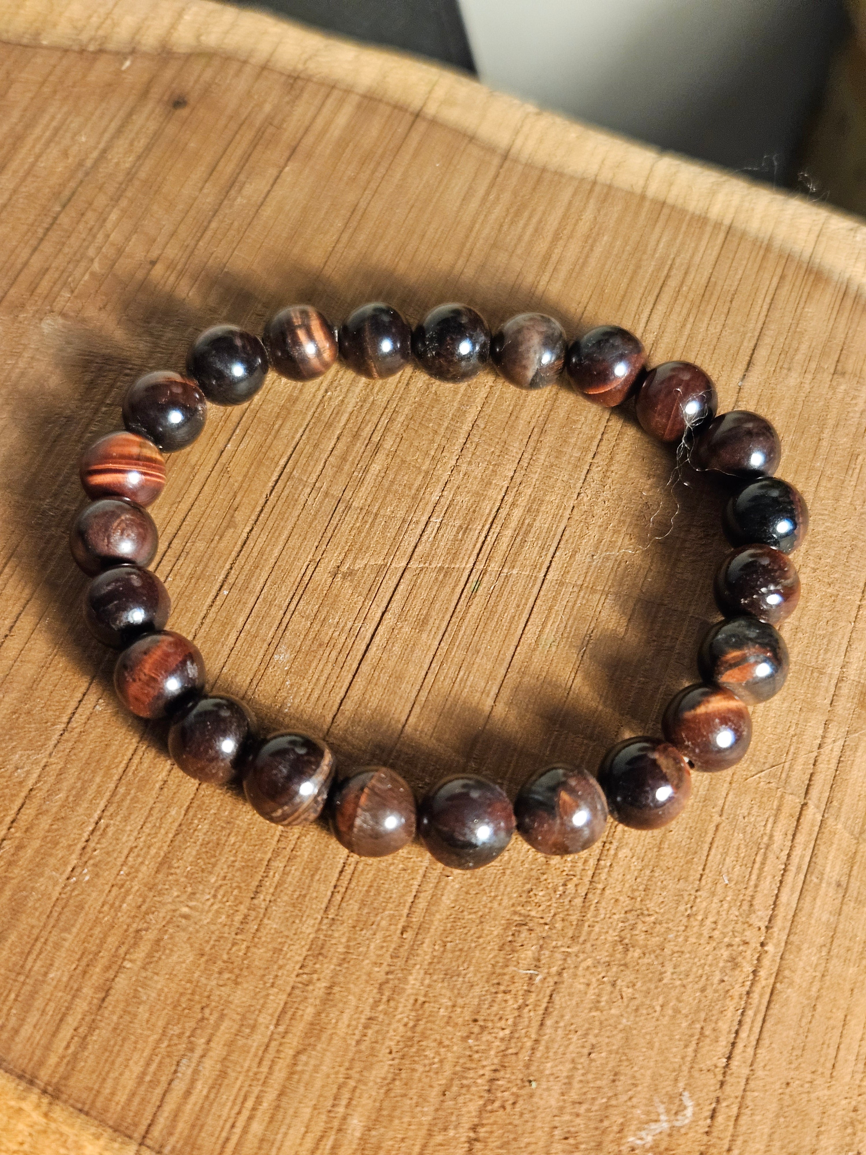 Red Tigers Eye power bracelet