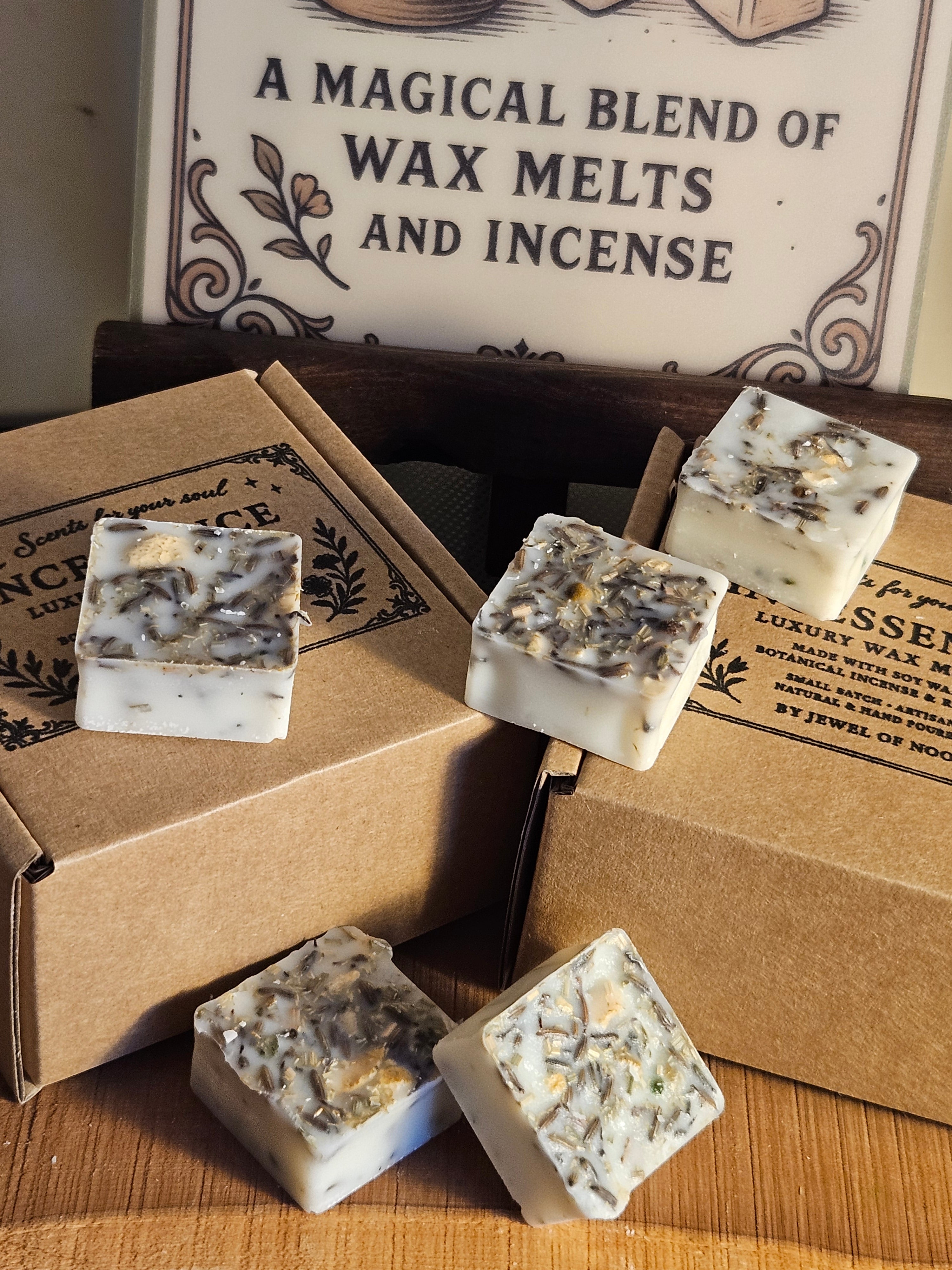 Incessence wax melts