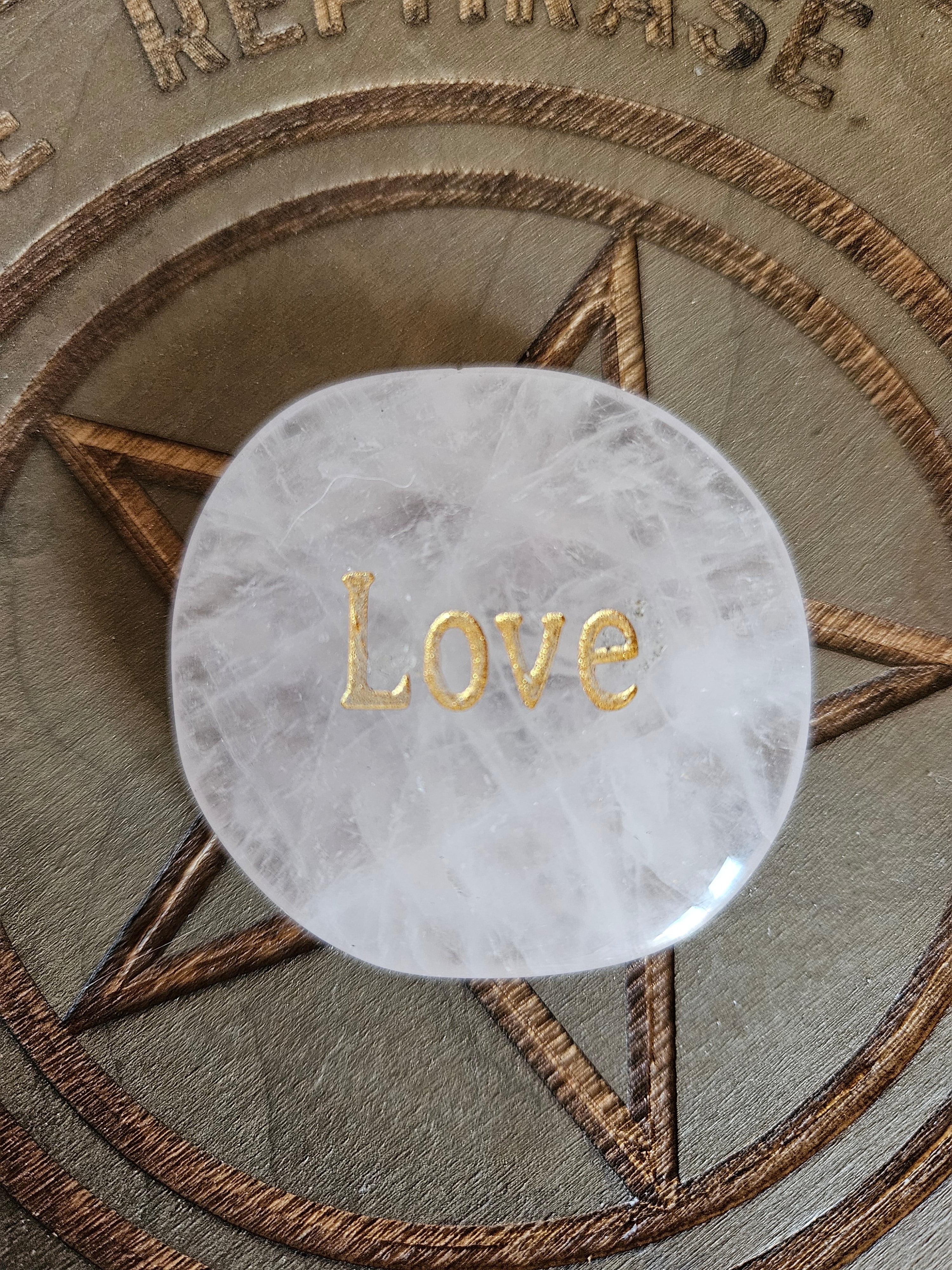 Intention Stones - Etched Smoothstones