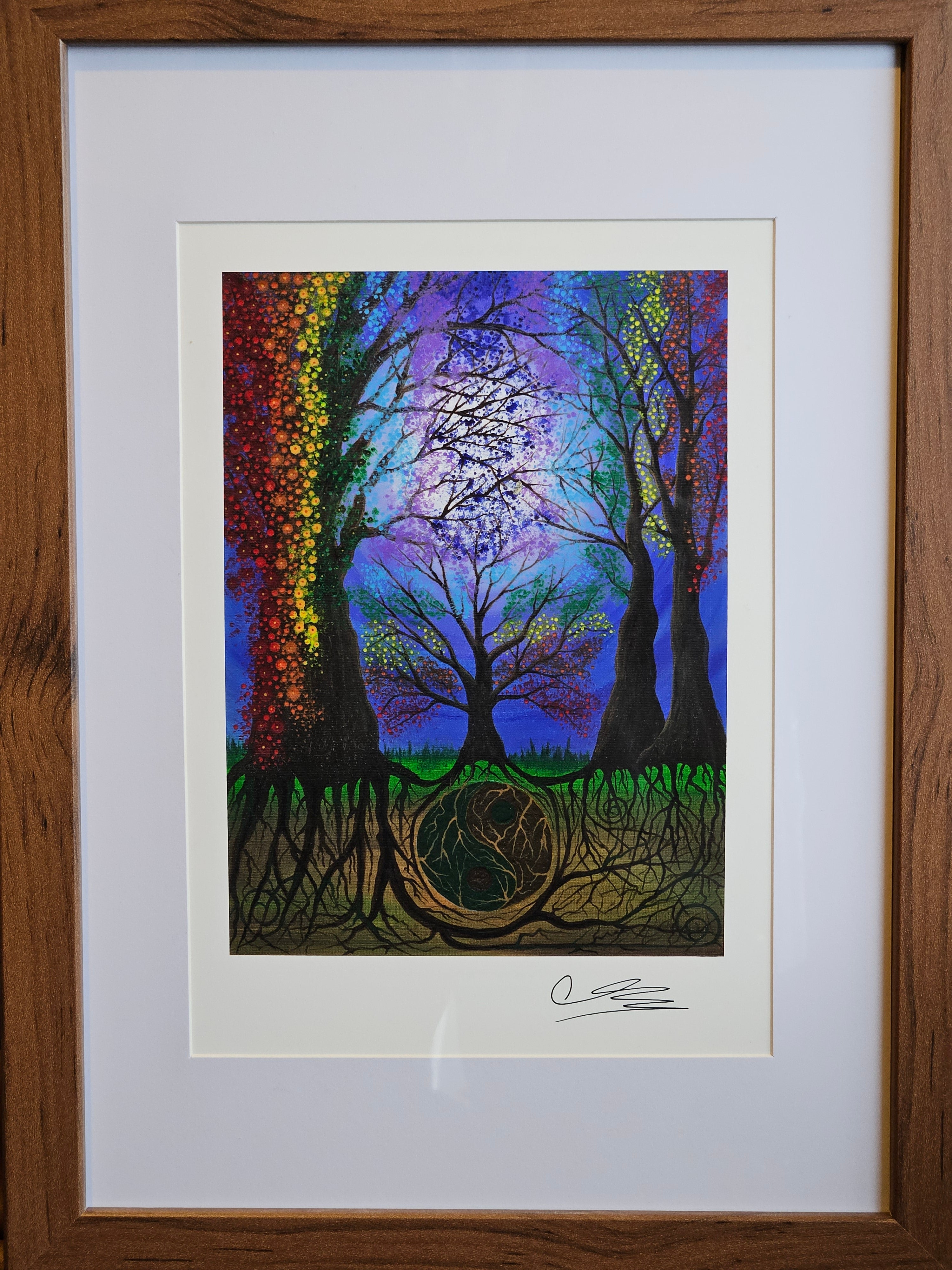 Framed artwork The Awakening 