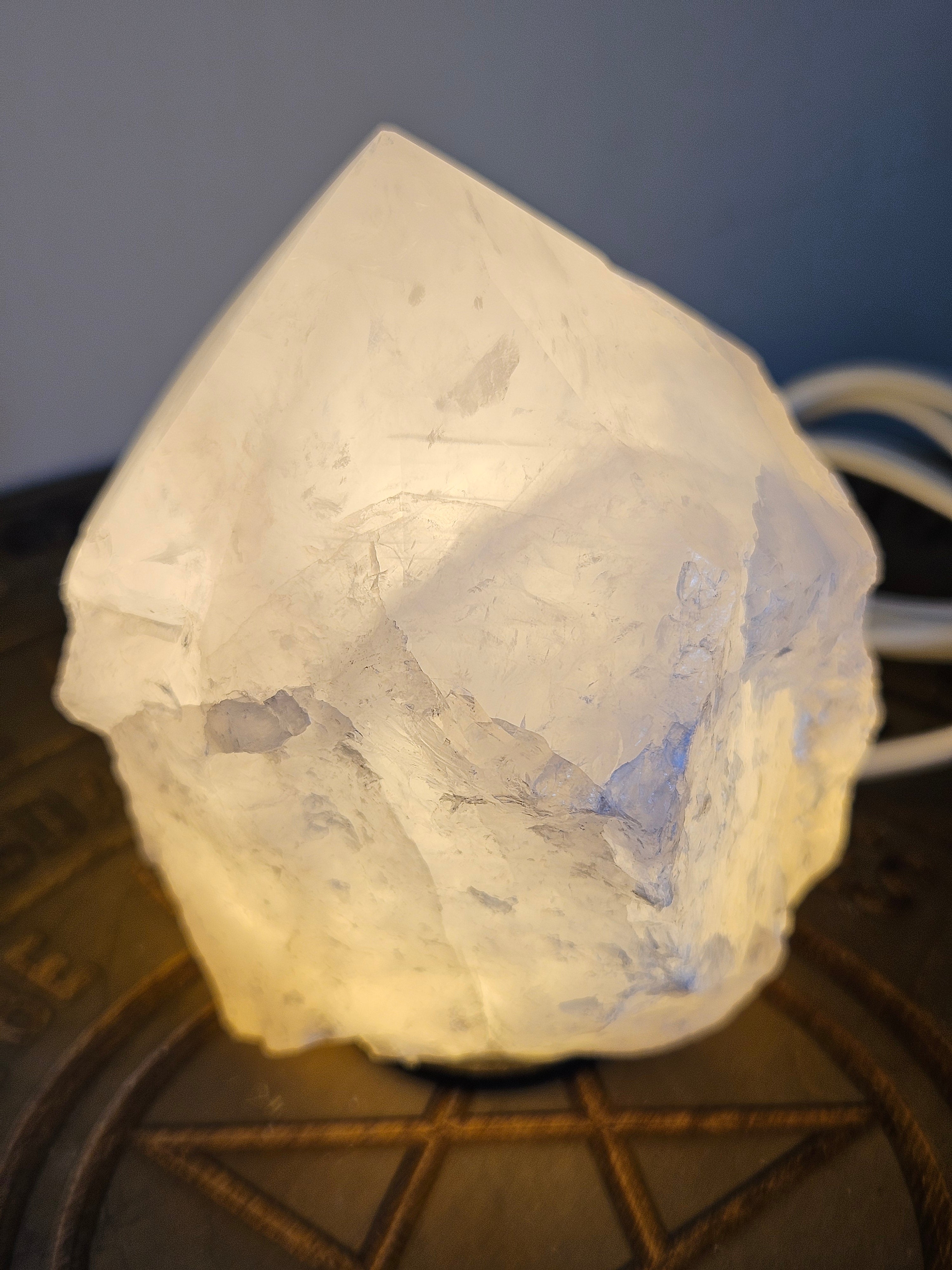 Mini Rose Quartz Lamp