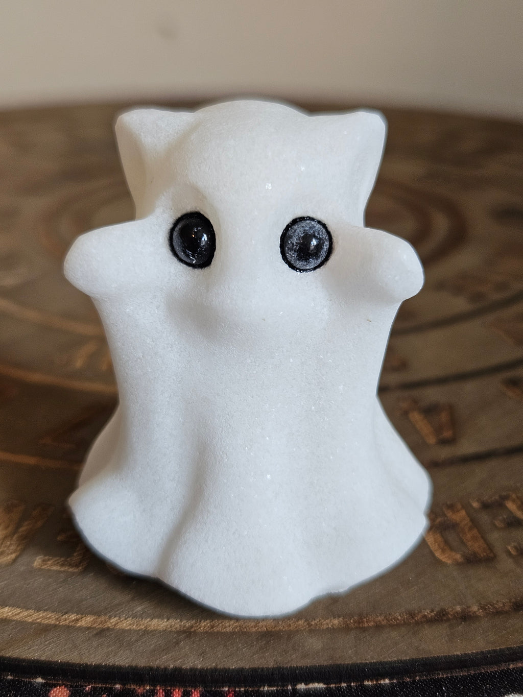 Snow Quartz Ghost Cat