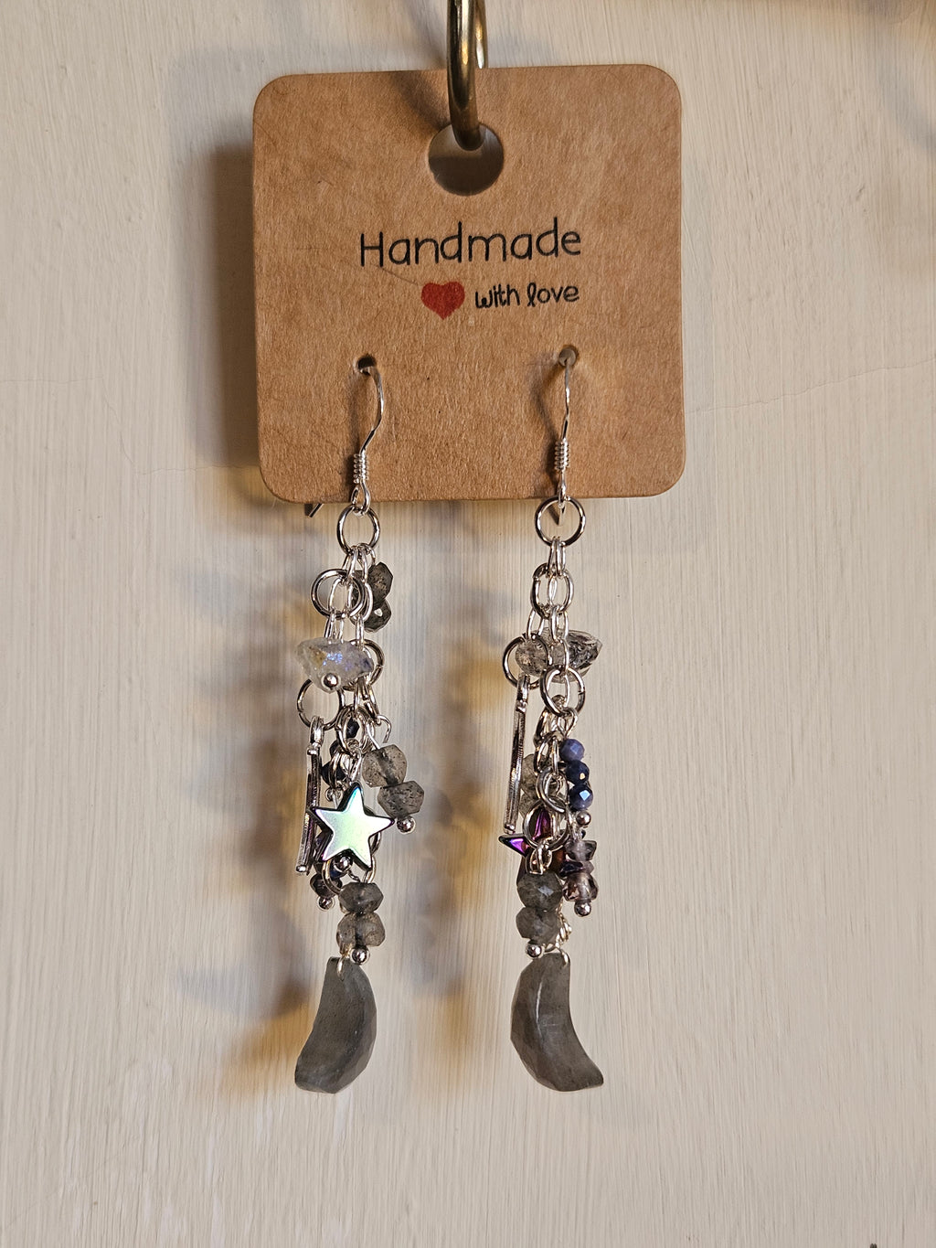 Night Sky Themed Chandelier Earrings