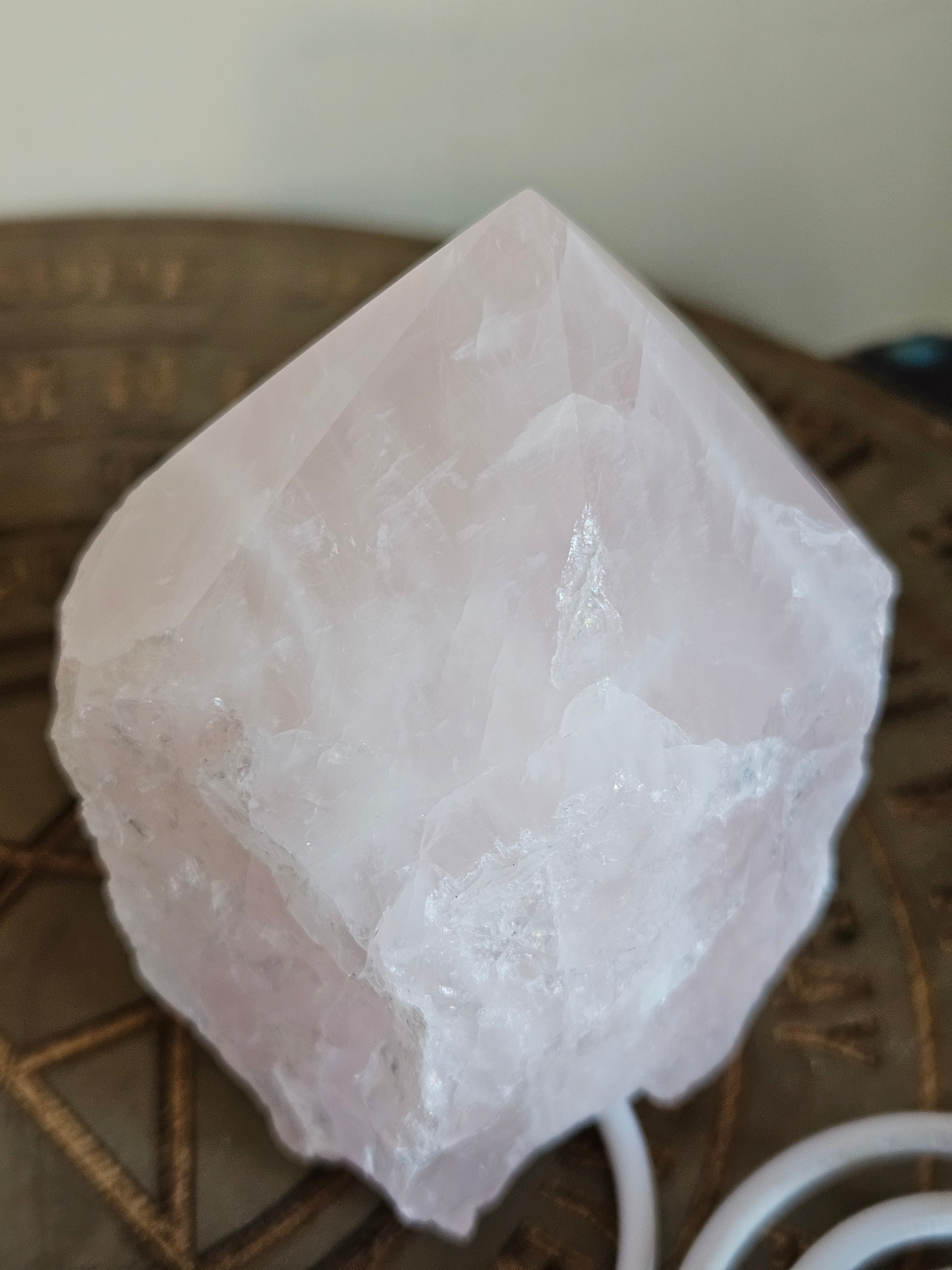 Mini Rose Quartz Lamp