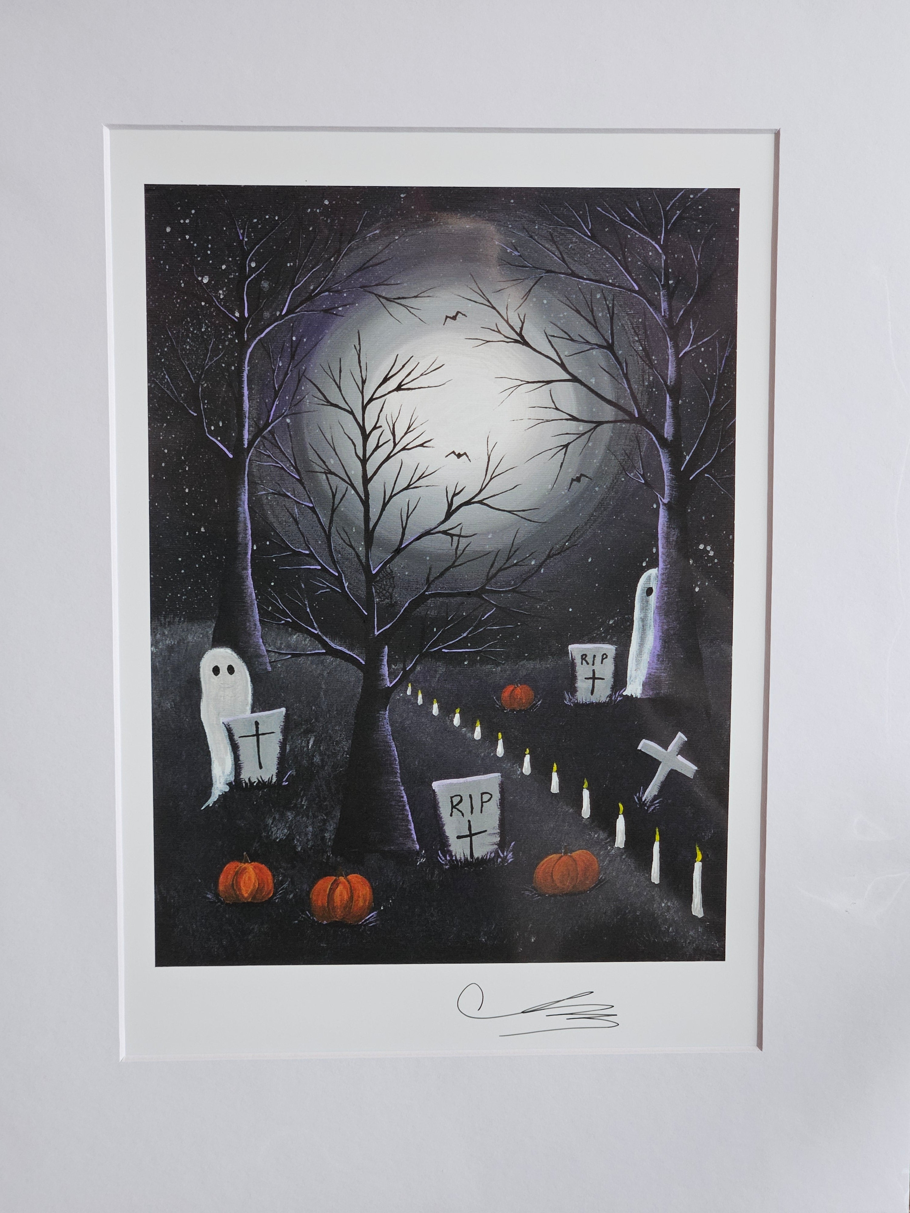 'This Way' Mounted Print