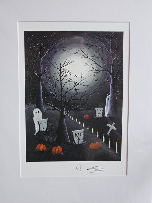 'This Way' Mounted Print