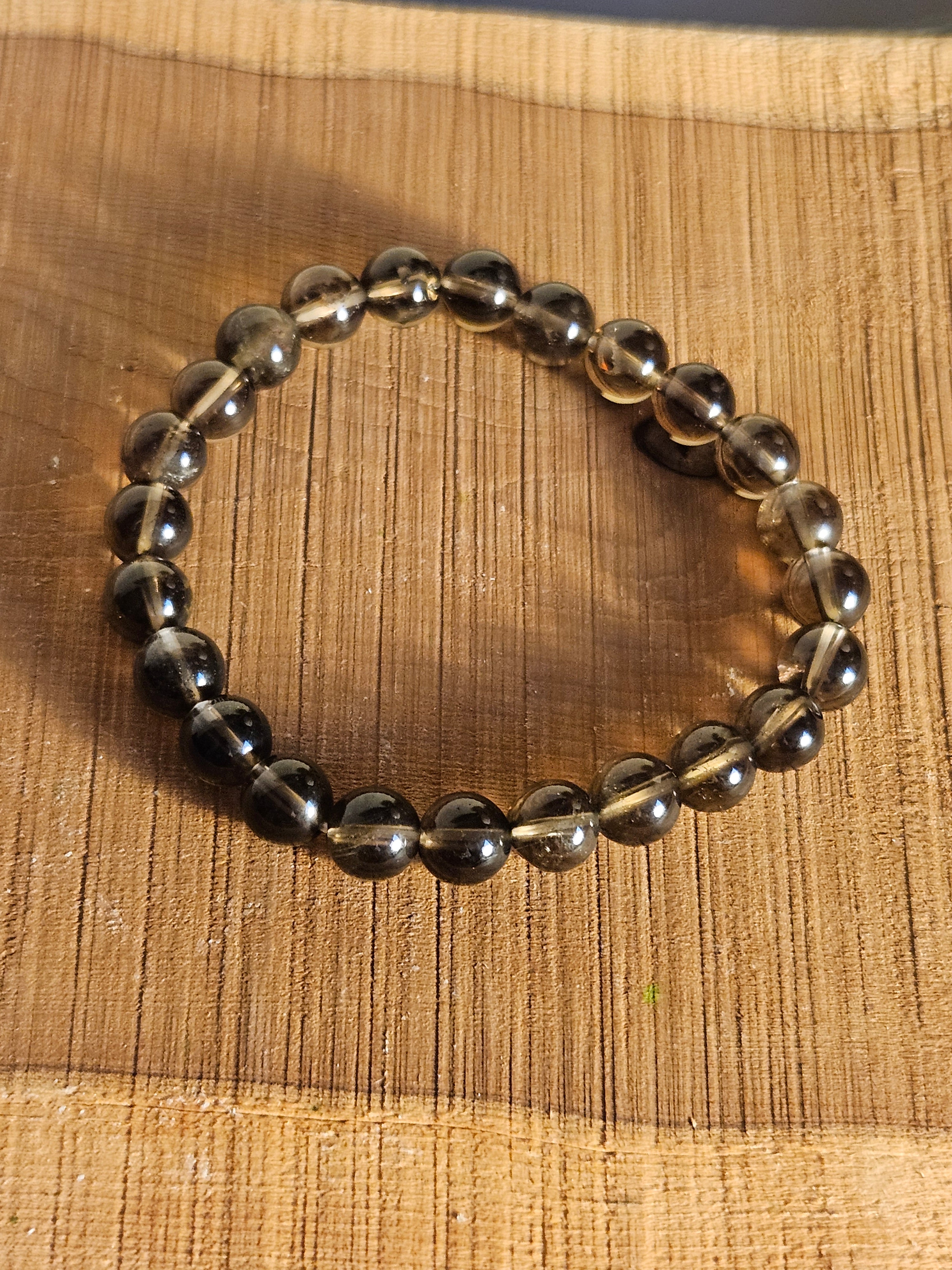 Smokey Quartz power bracelet