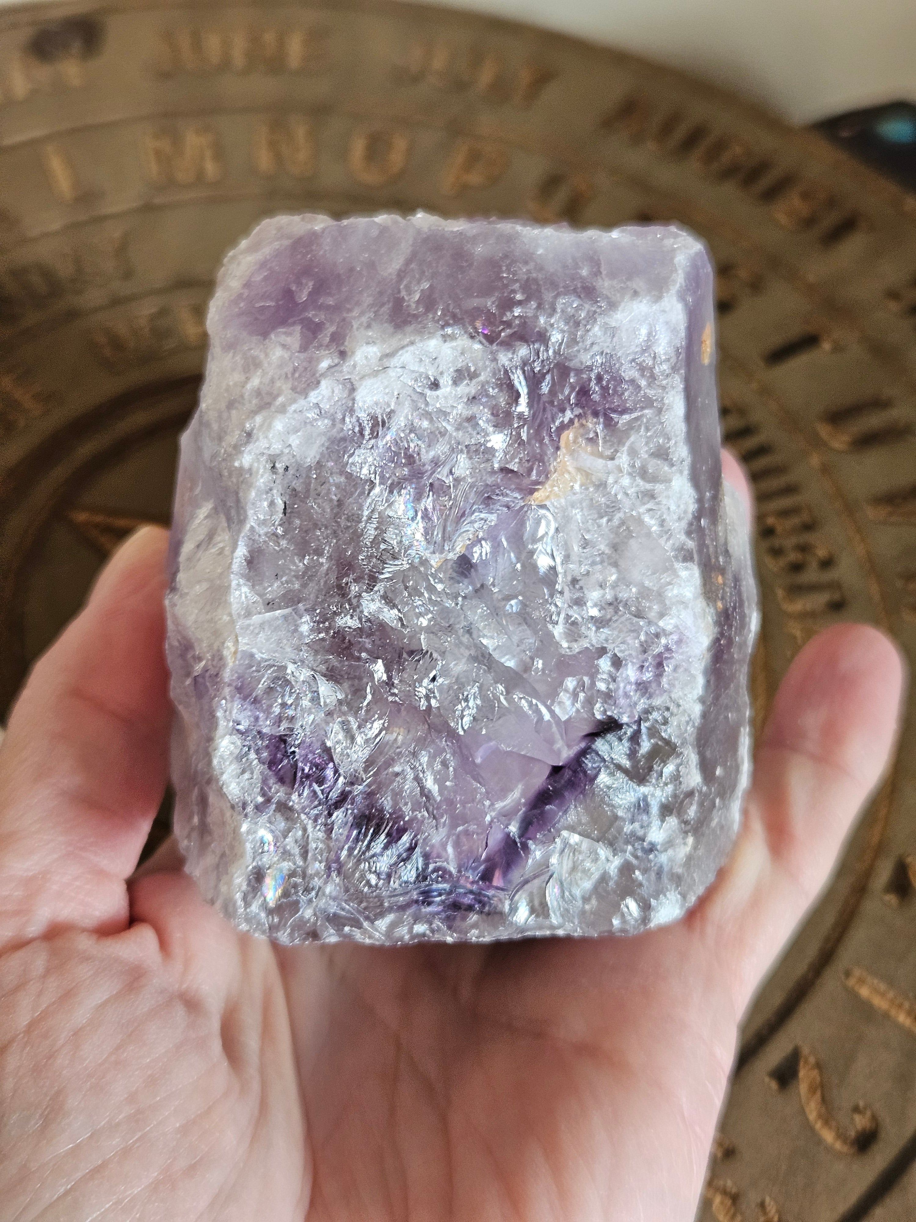 Mini Amethyst Lamp
