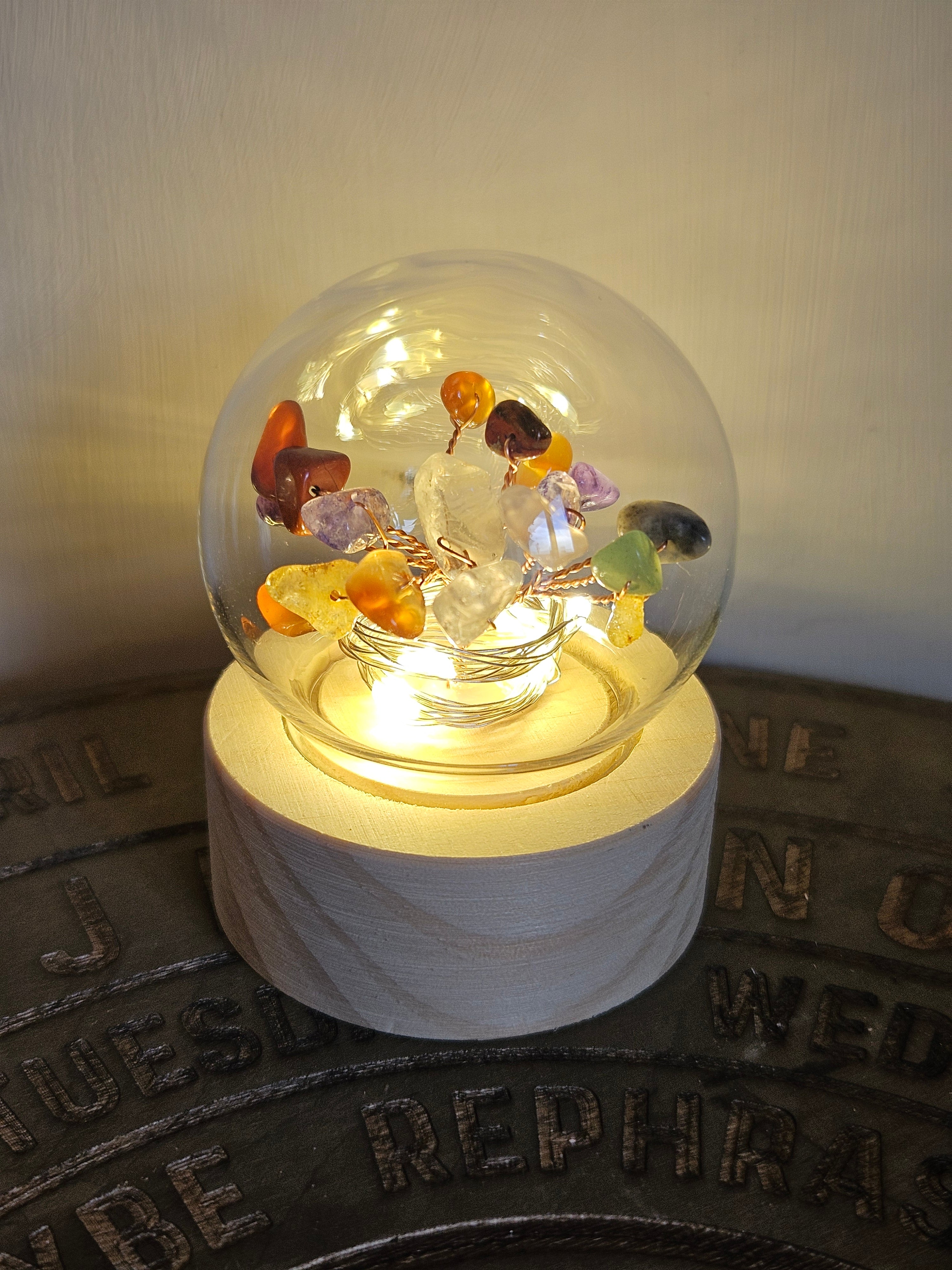 Mini Chakra Tree Lamp