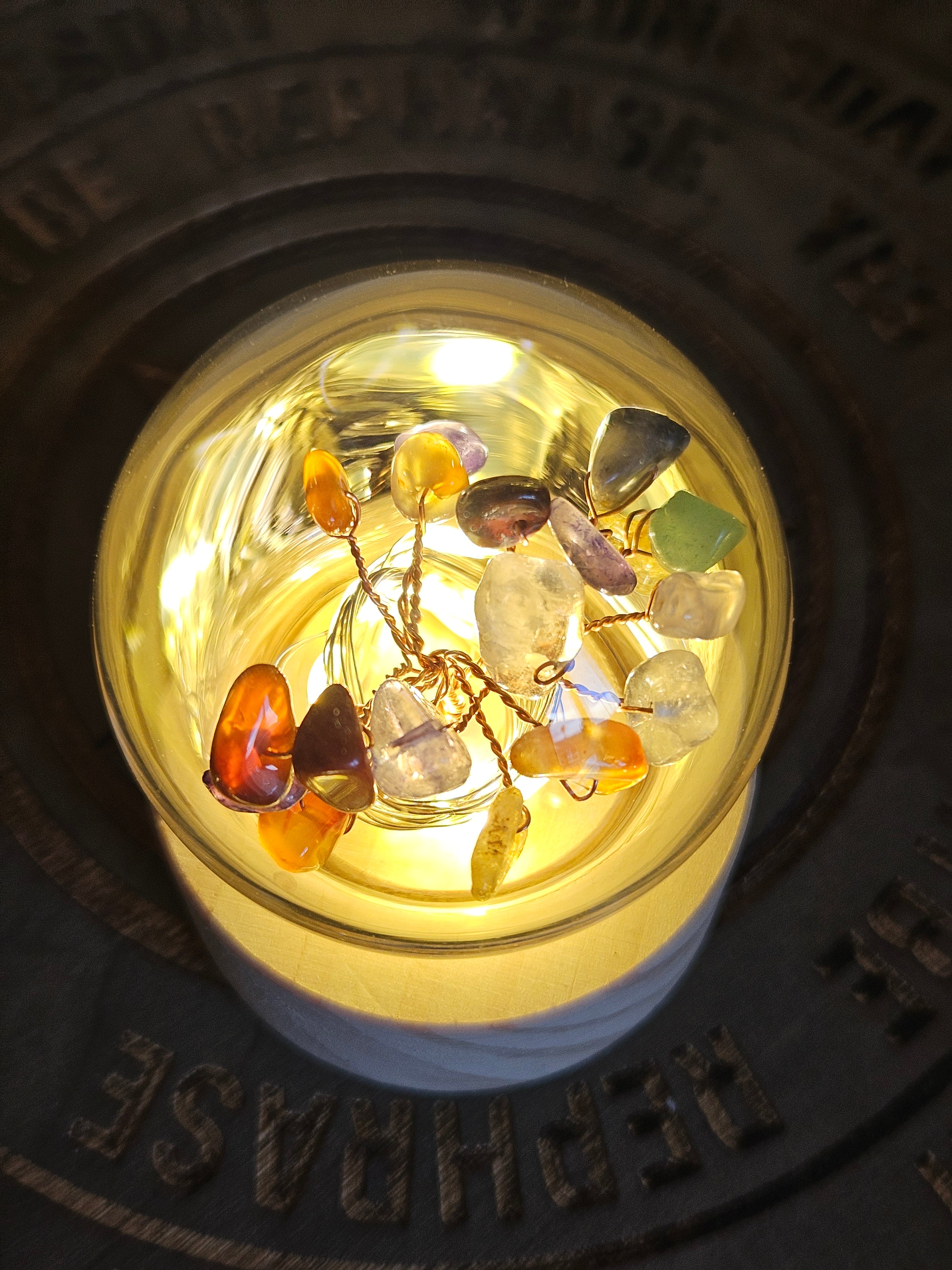 Mini Chakra Tree Lamp