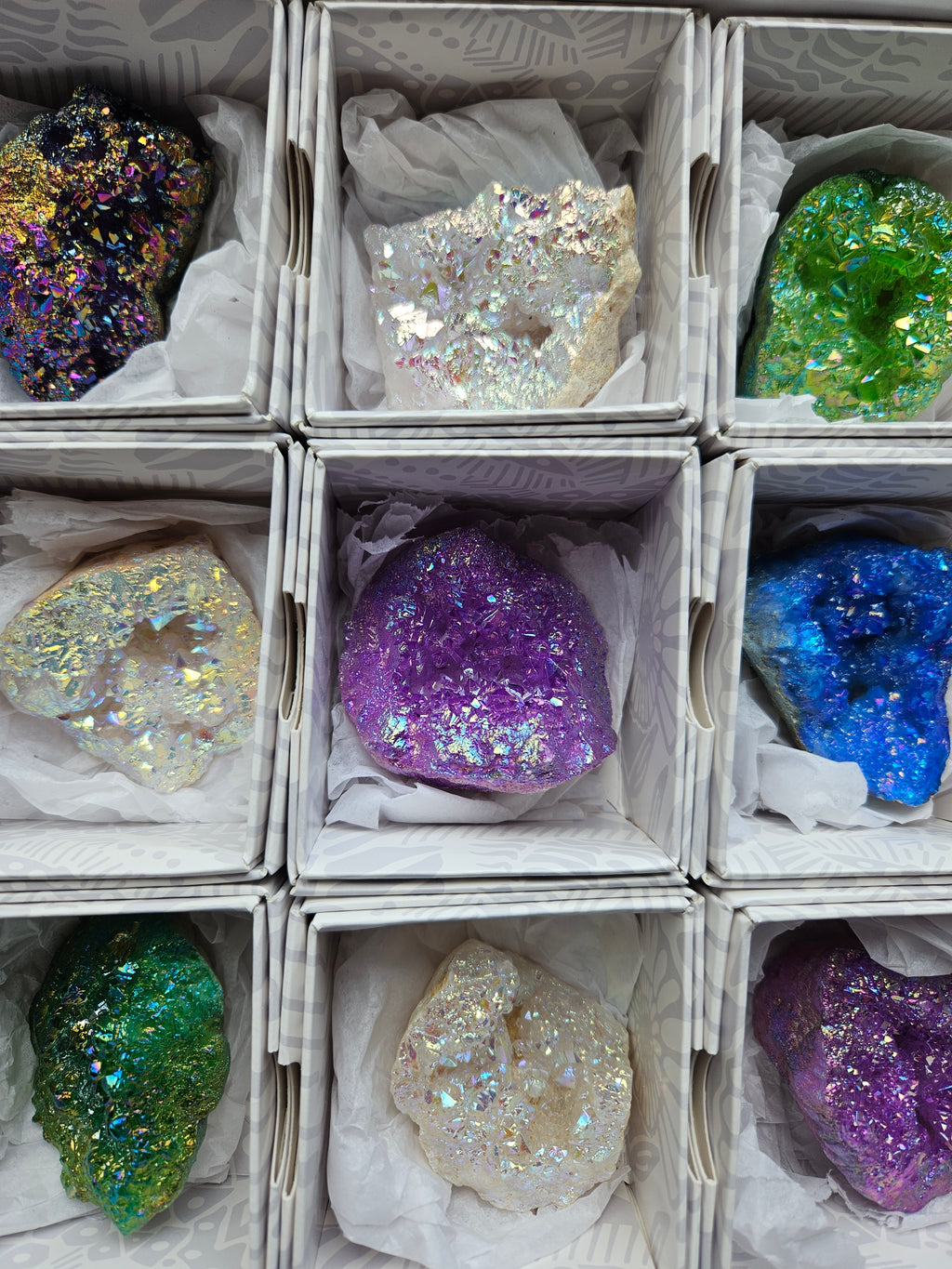 Aura Druzy In Gift Box