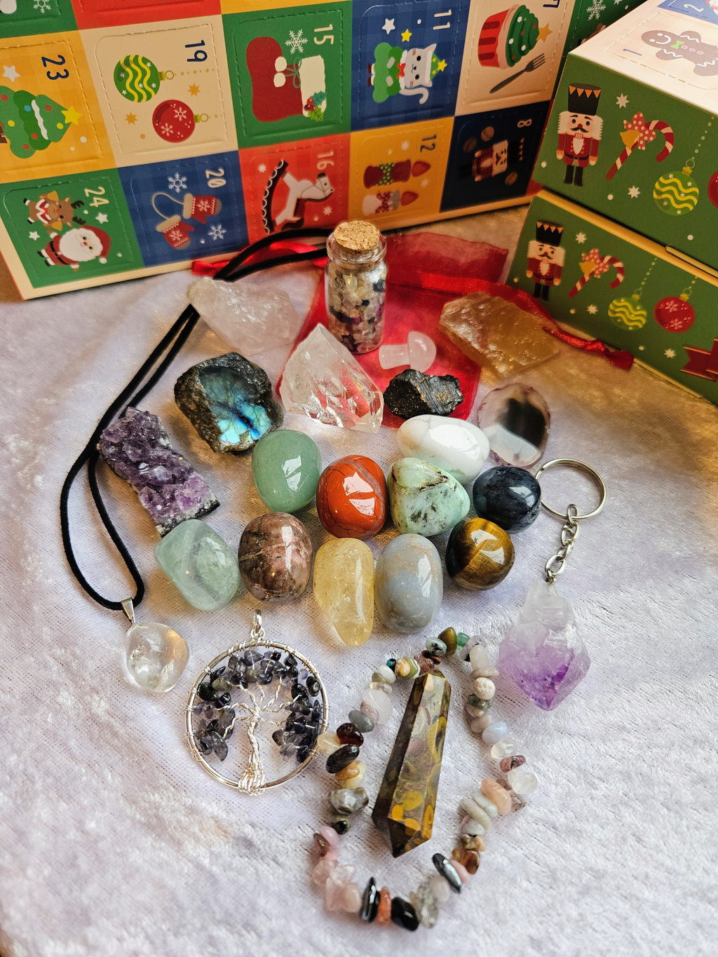 24 Day Crystal Advent Calendar | Handpicked Crystals & Gemstone Gifts