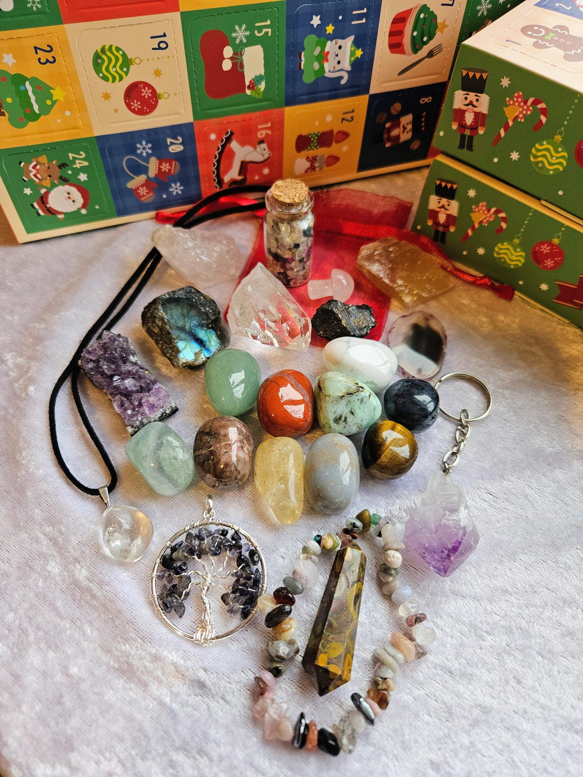 24 Day Crystal Advent Calendar | Handpicked Crystals & Gemstone Gifts