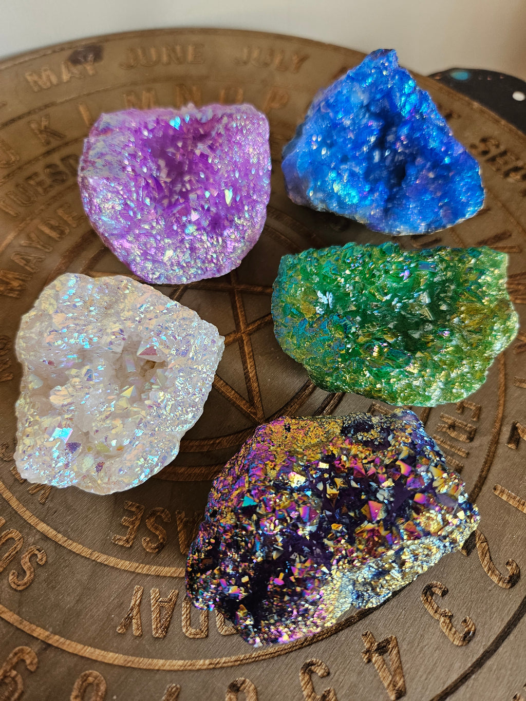 Aura Druzy In Gift Box