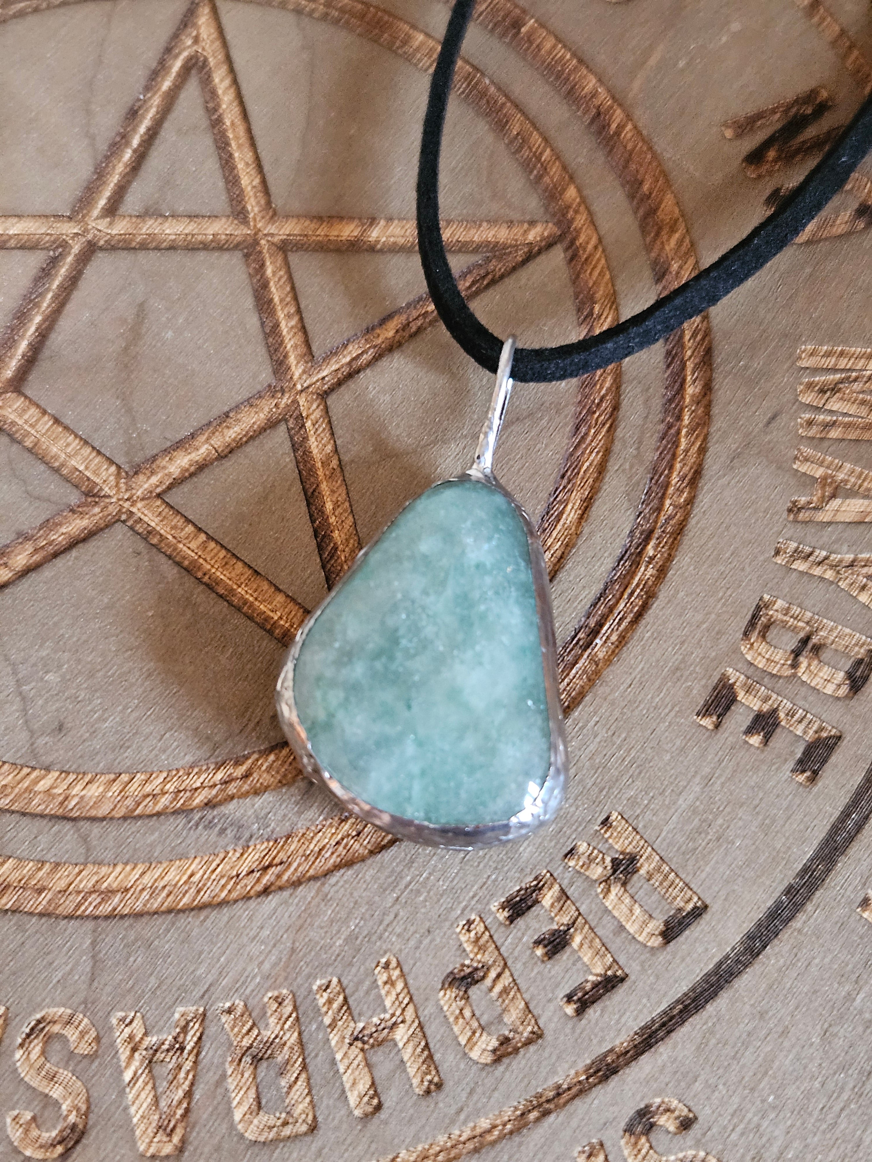 Simple Soldered Crystal Pendant Necklaces