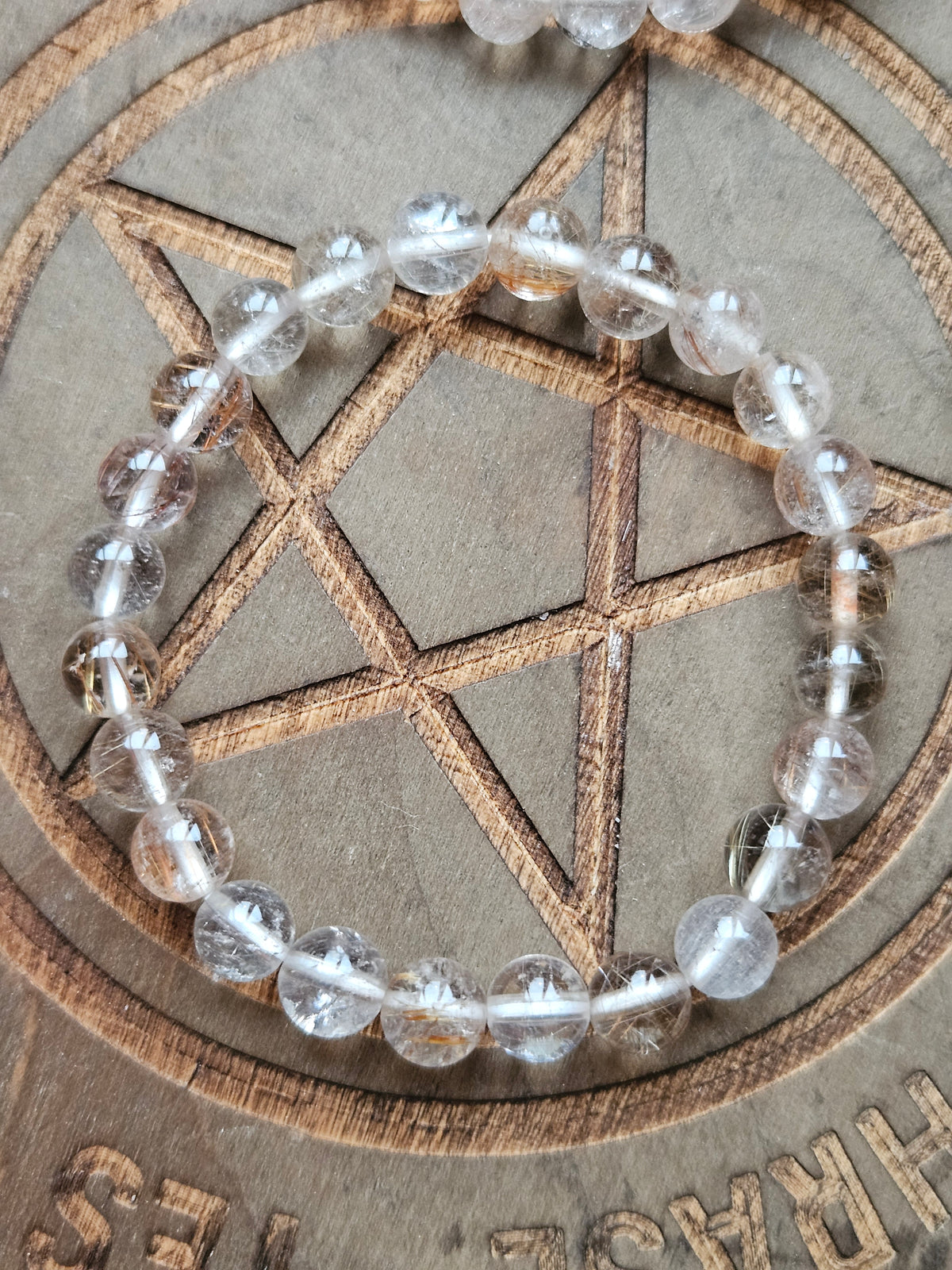 Rutile Quartz Power Bracelets