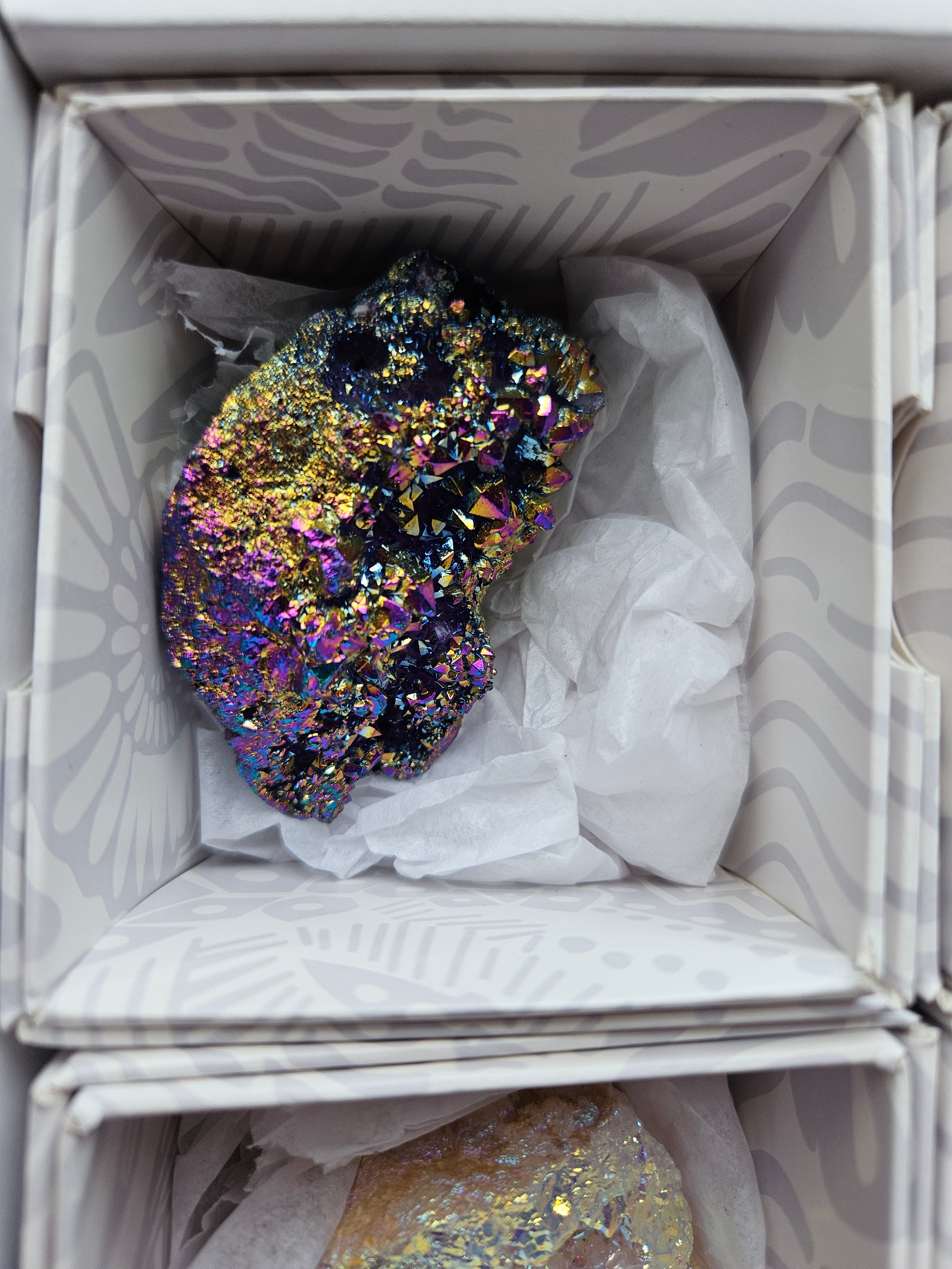 Aura Druzy In Gift Box