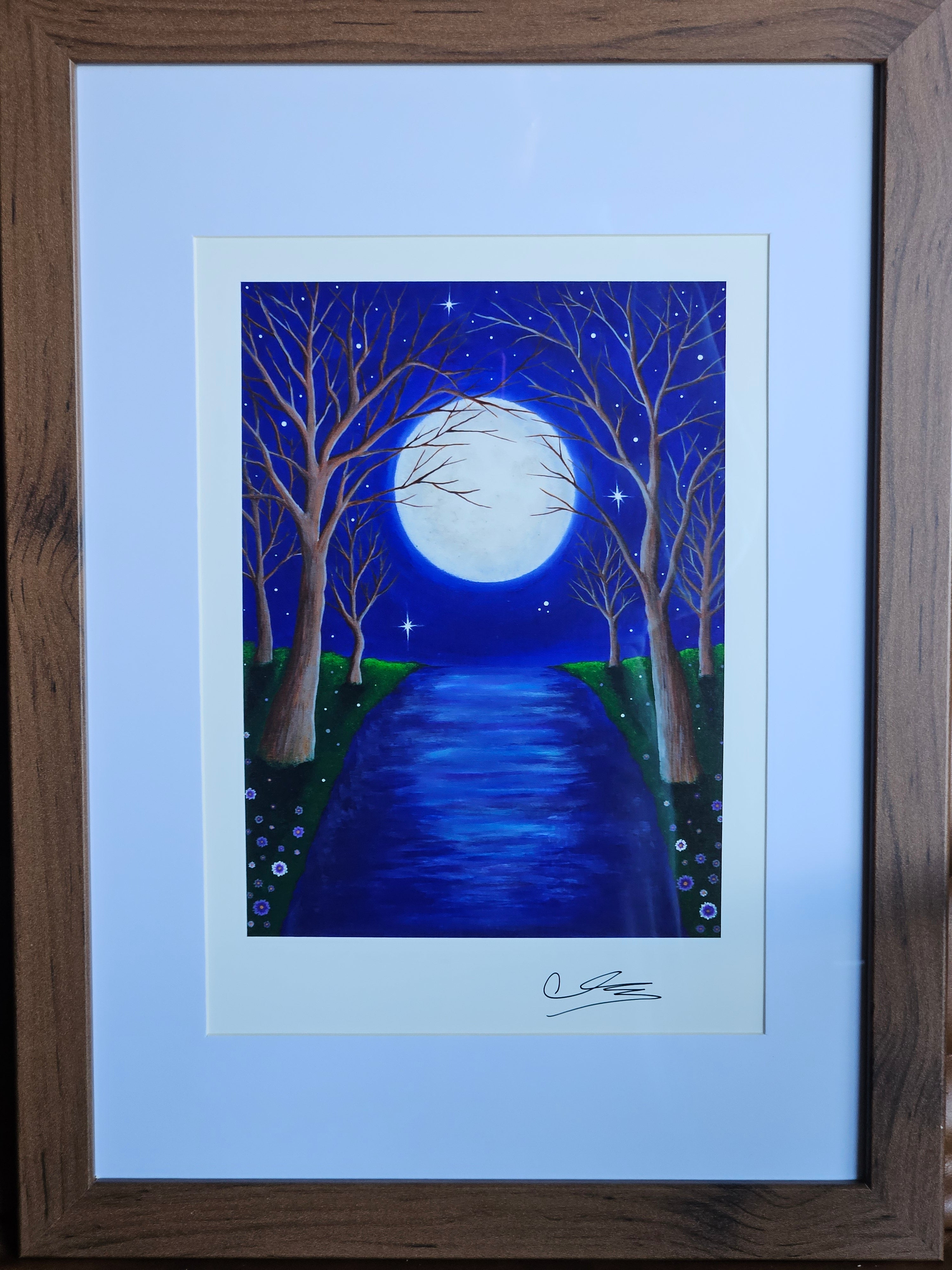 Remember Me  - Framed Print Of Original Artwork