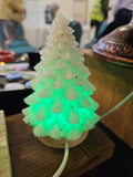 Crystal colour changing christmas tree light