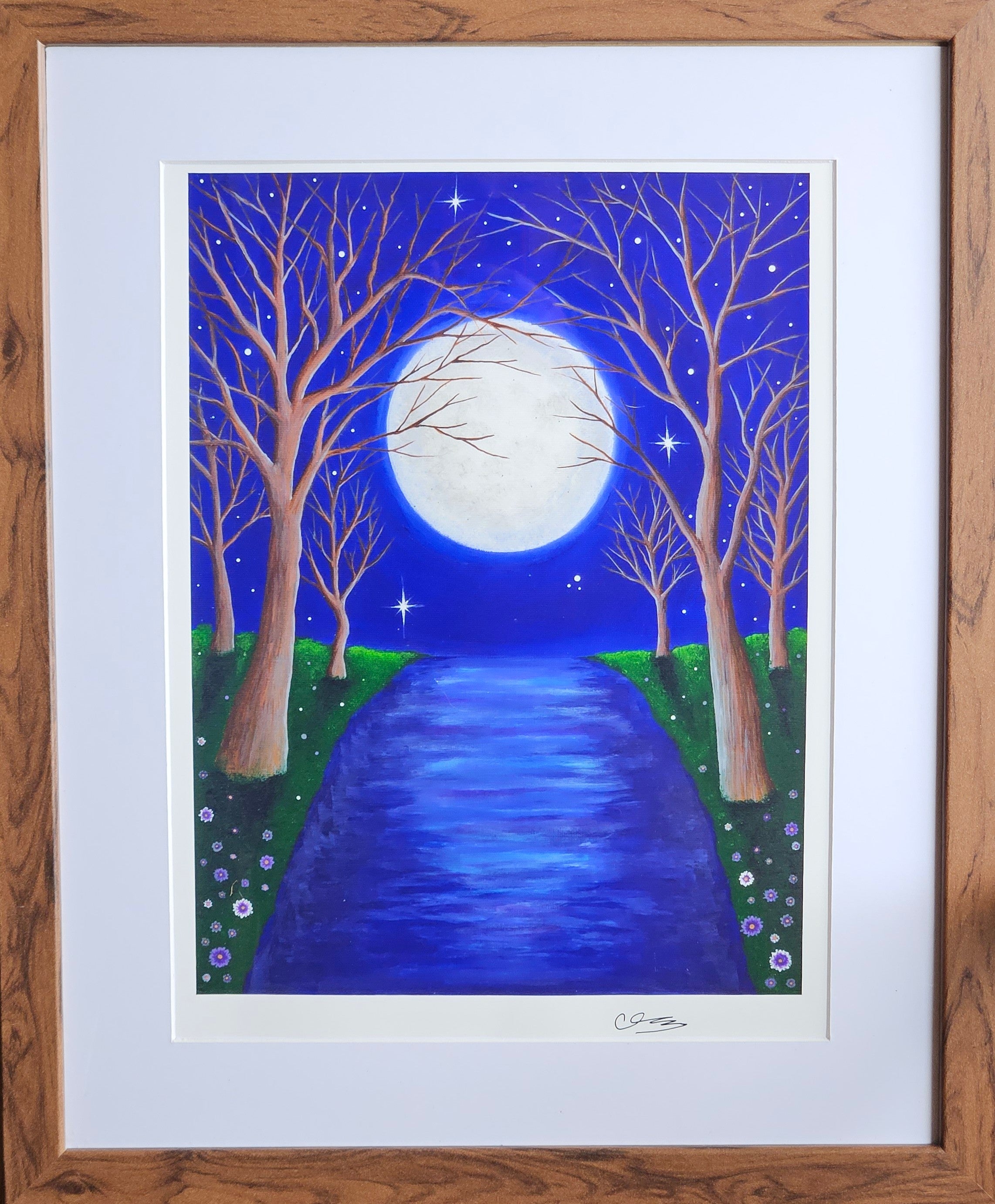 Remember Me  - Framed Print Of Original Artwork