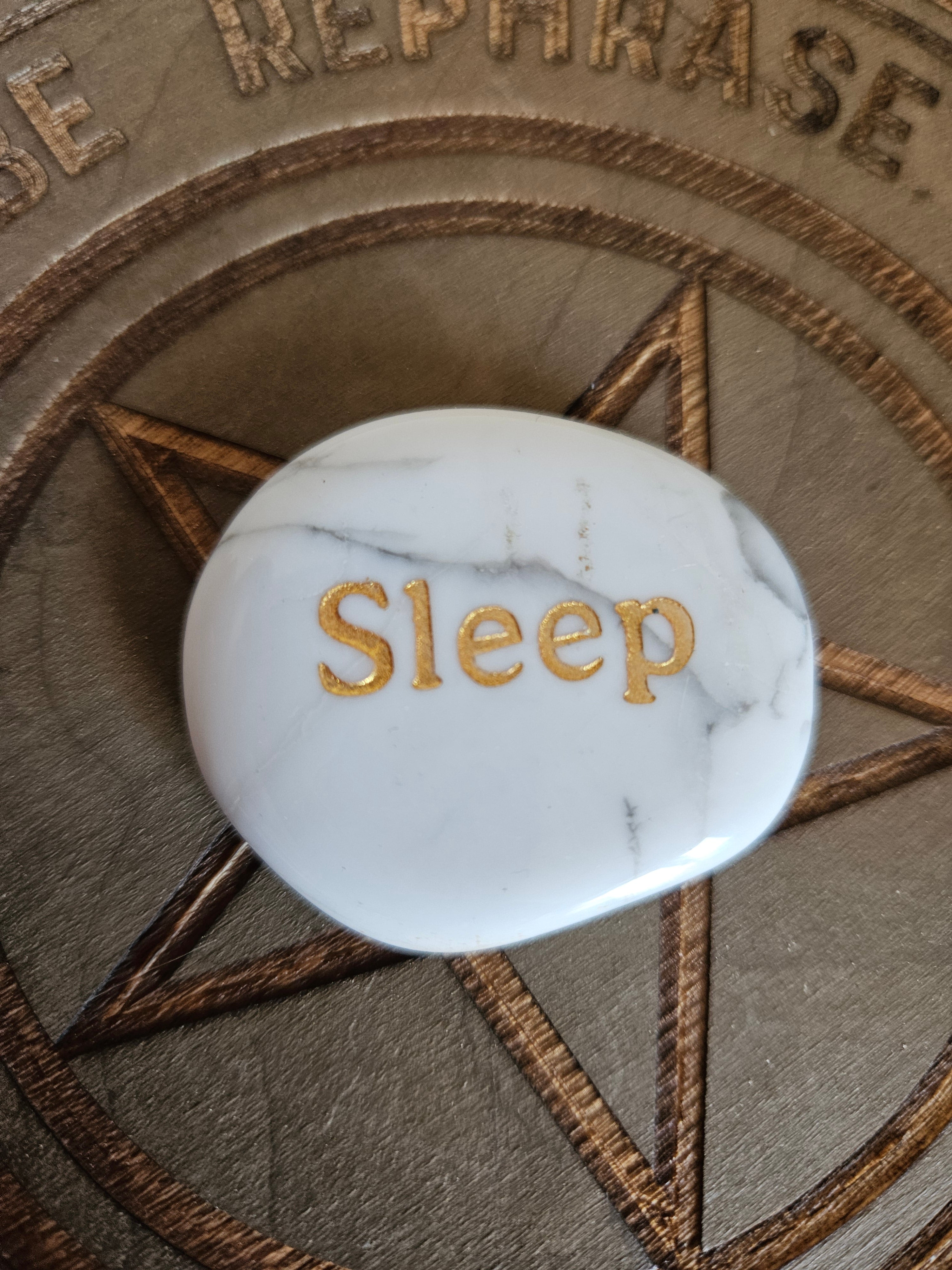 Intention Stones - Etched Smoothstones