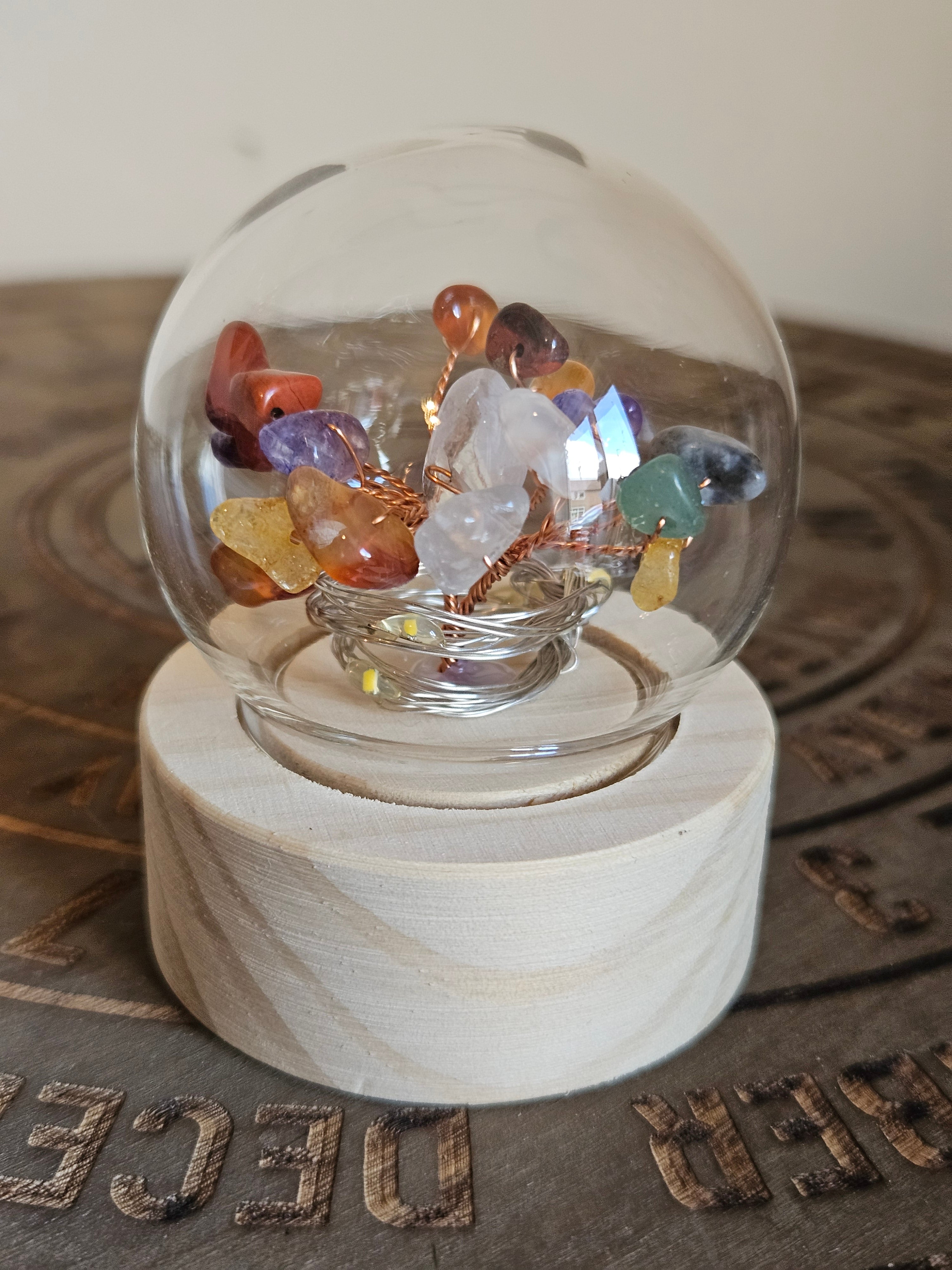 Mini Chakra Tree Lamp