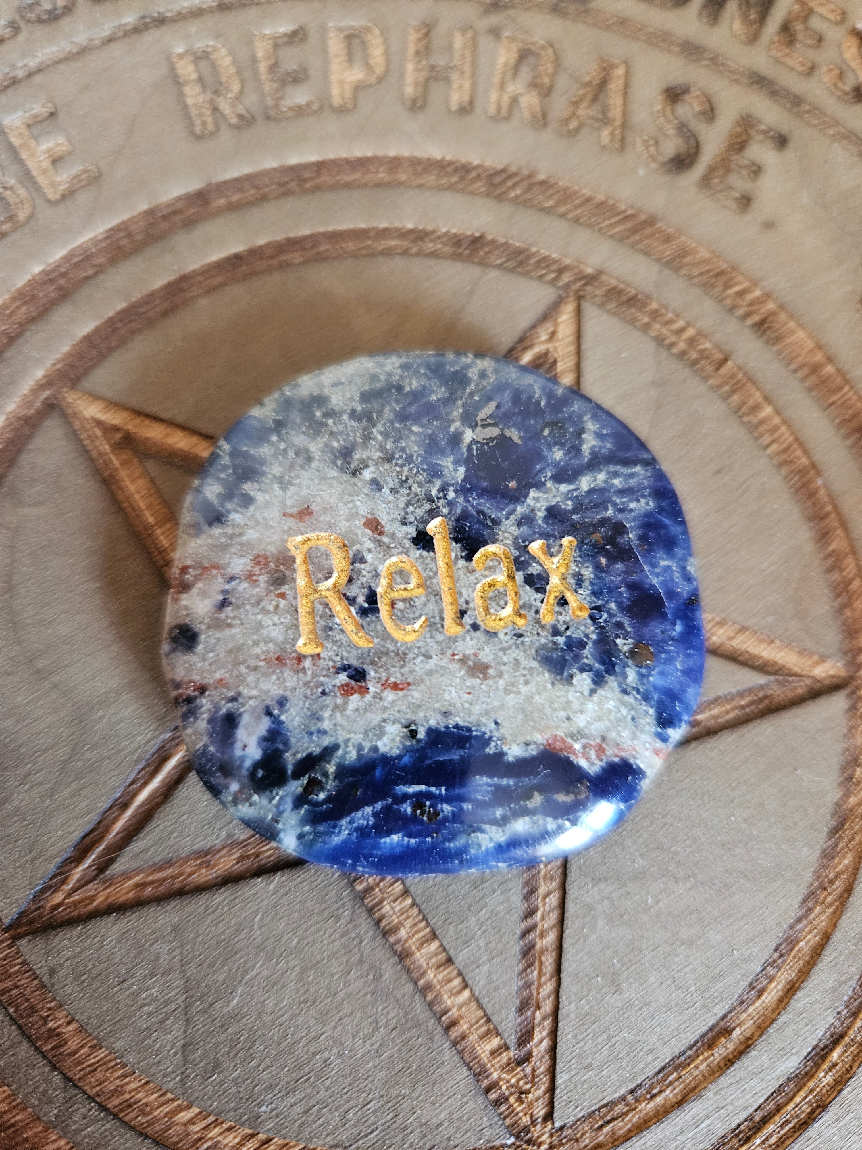 Intention Stones - Etched Smoothstones