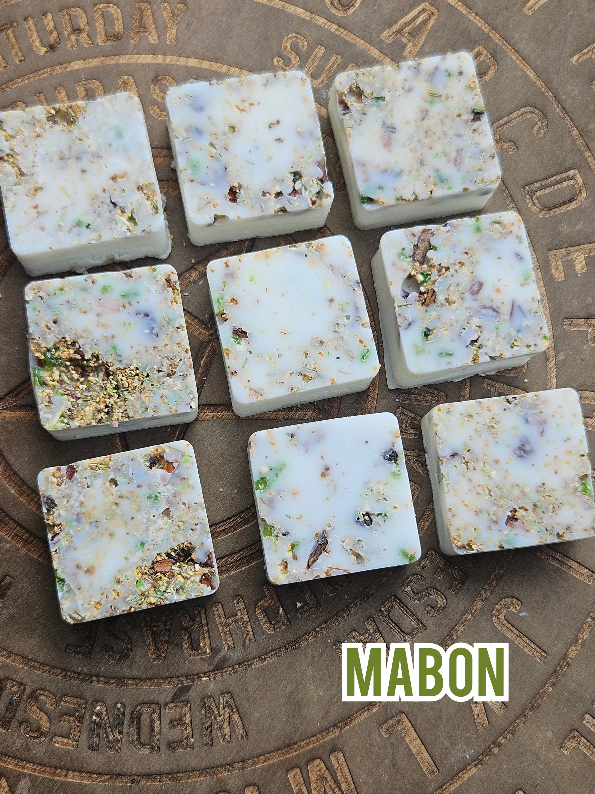 9 Mabon artisan soy wax melts with botanical essential oil wax melts