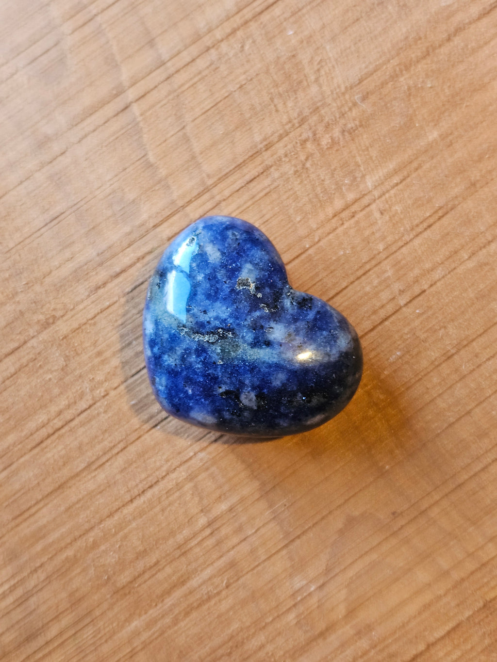 Lapis Lazuli heart