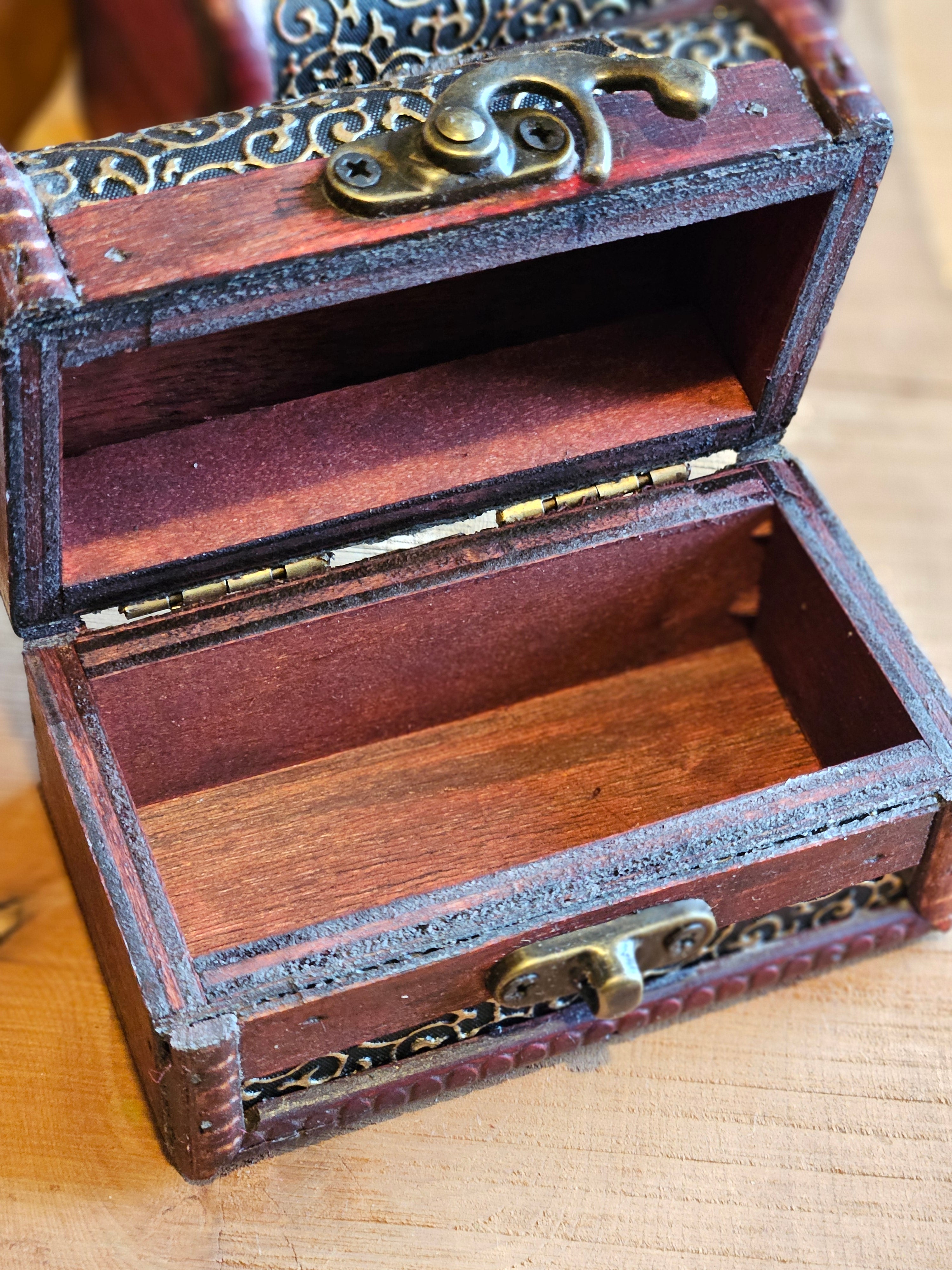 Mini Wooden Chest
