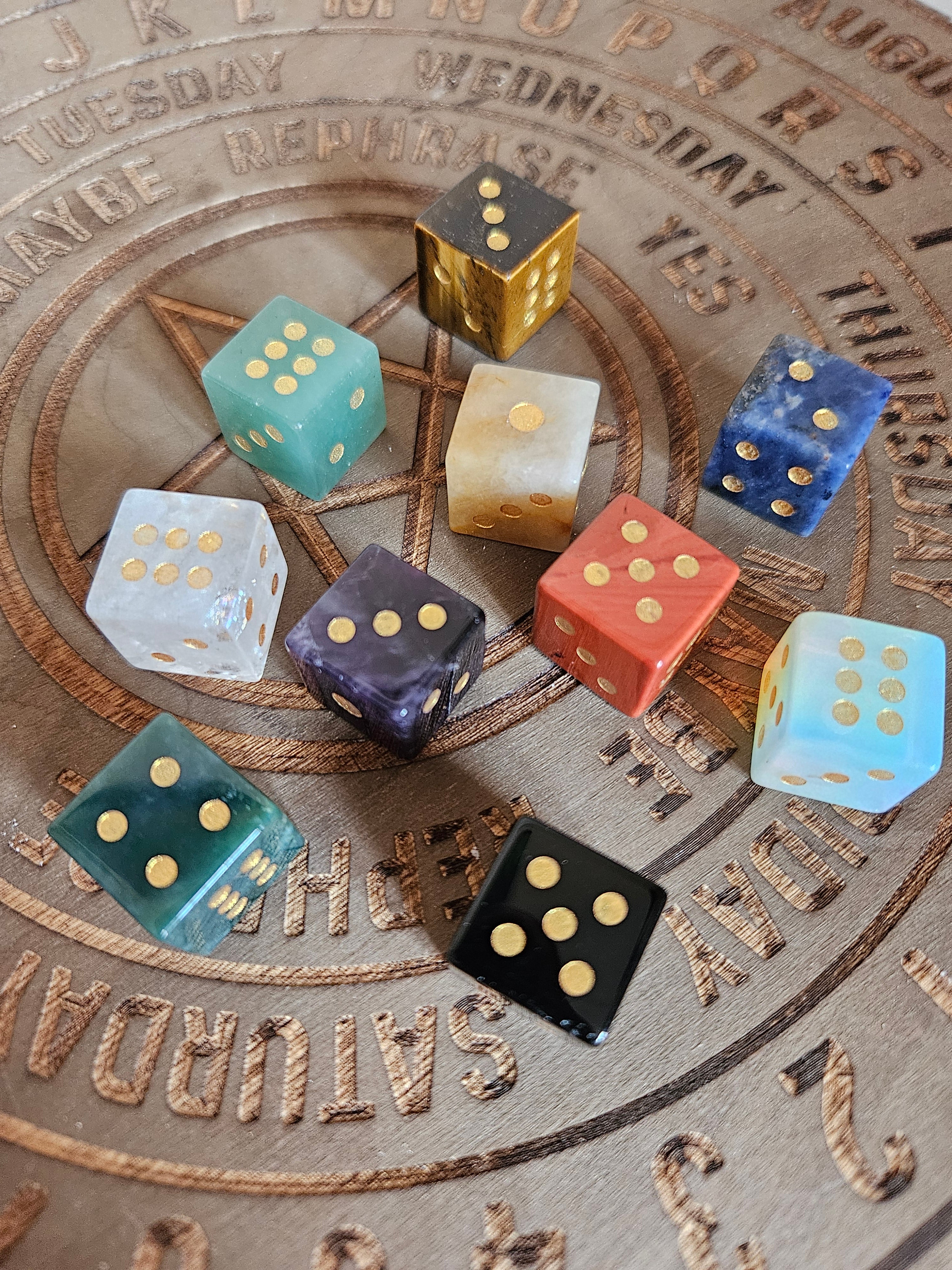 Gemstone Dice