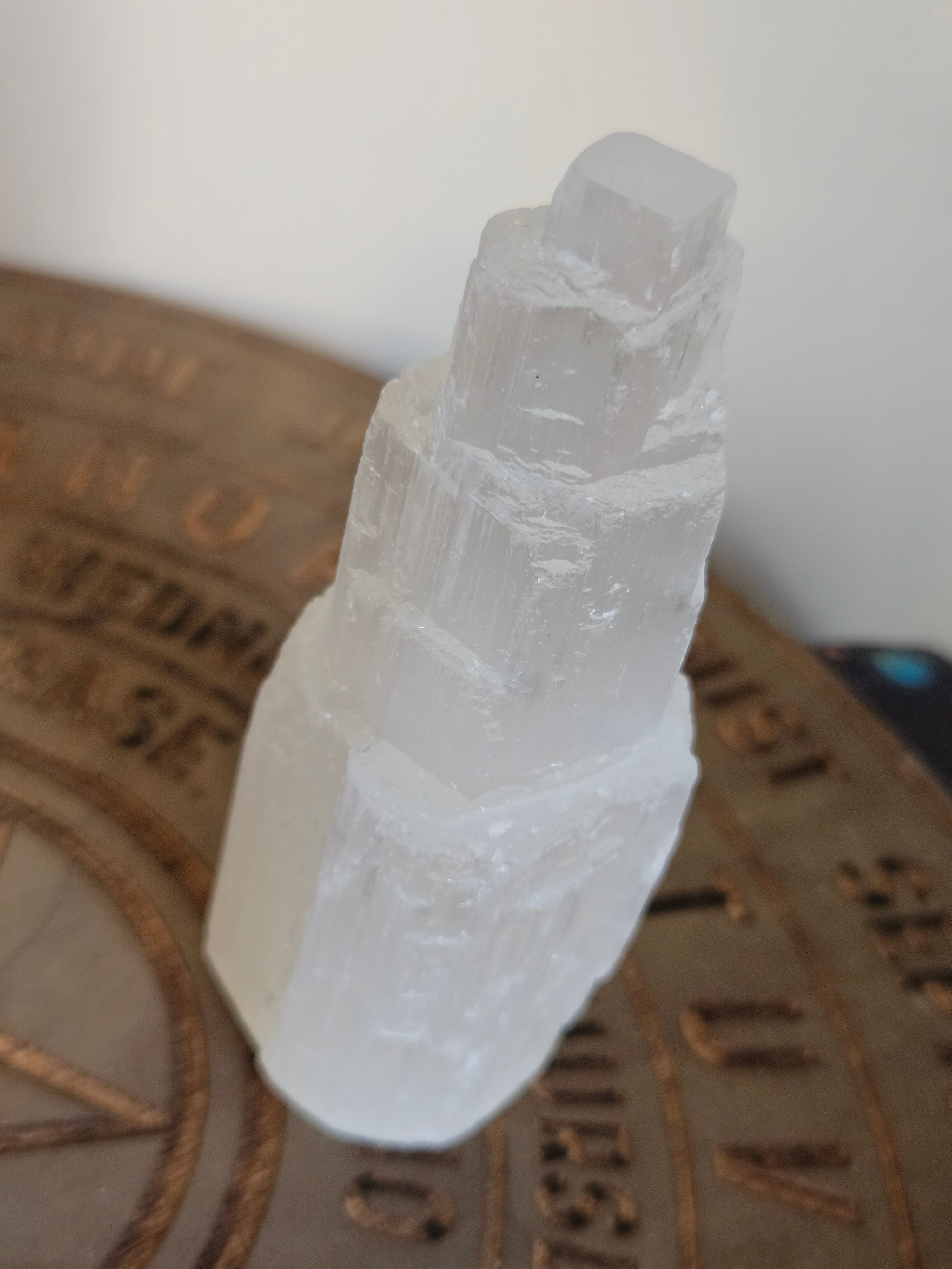 10cm Selenite Tower