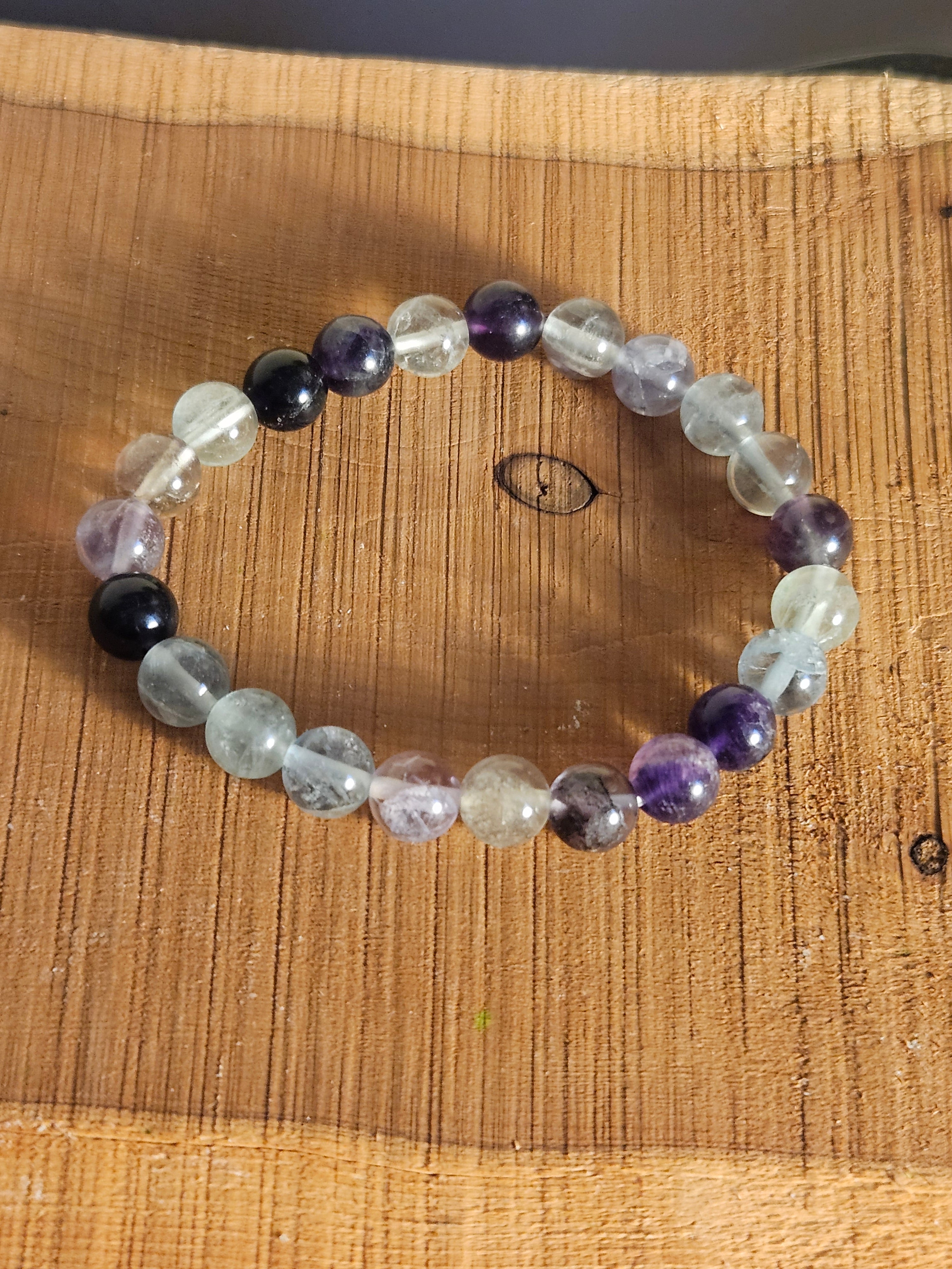 Fluorite power bracelet