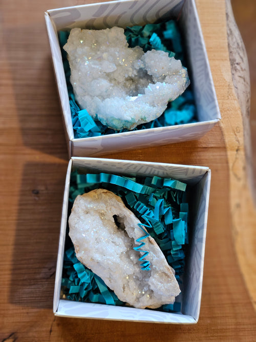 Aura Druzy In Gift Box