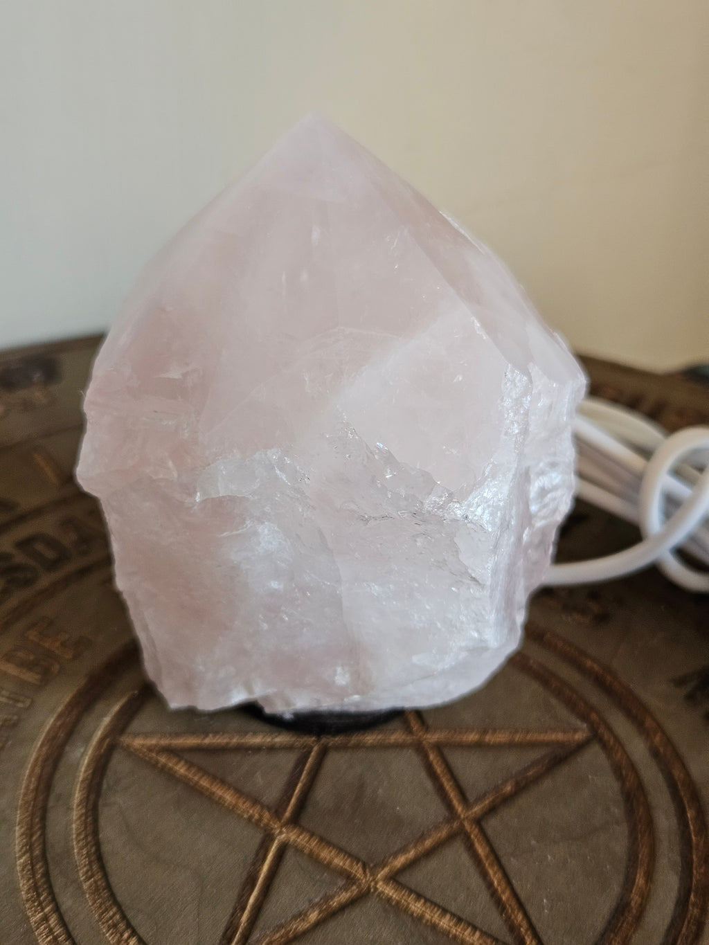 Mini Rose Quartz Lamp