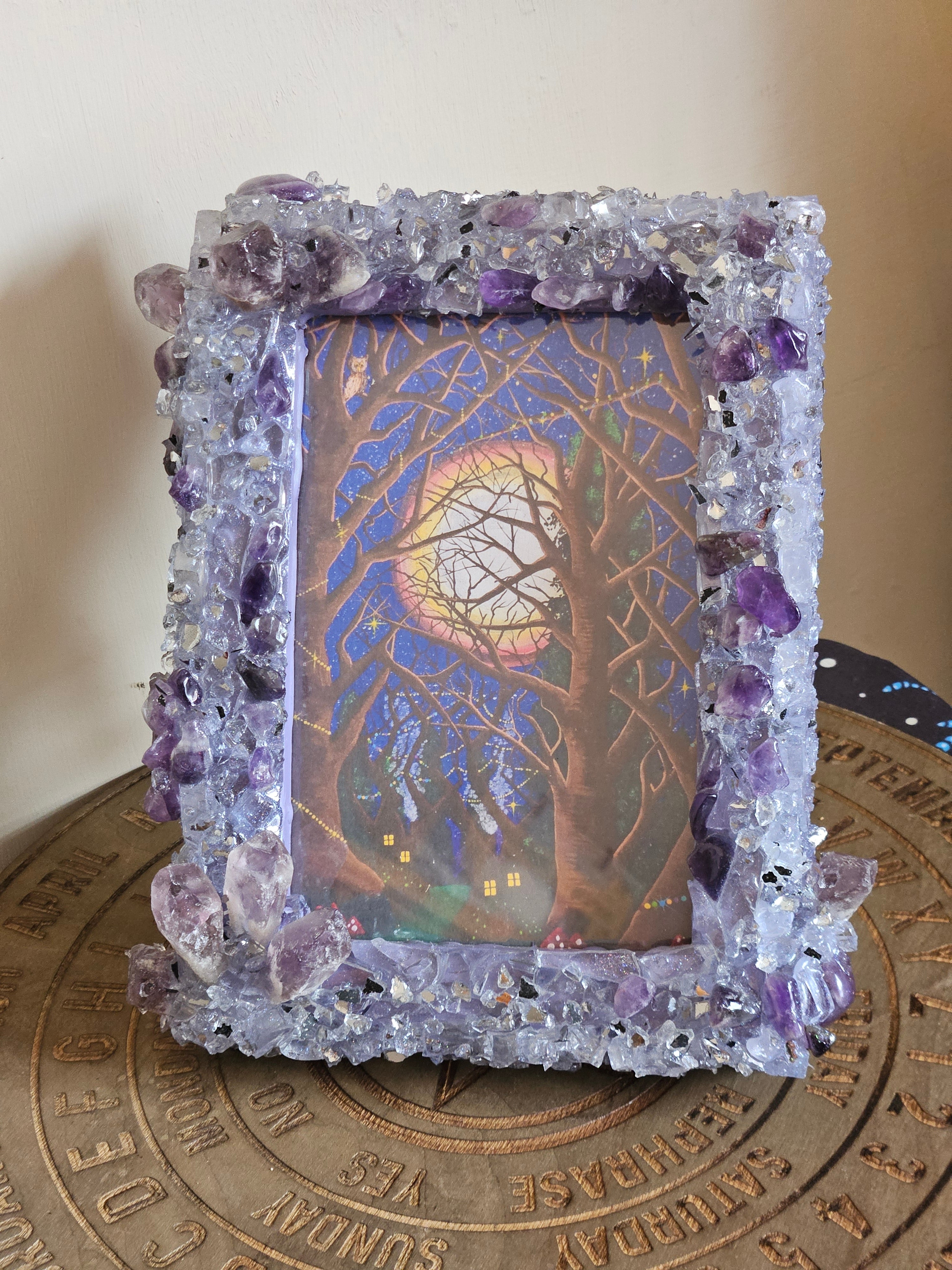 Amethyst Photo Frame