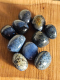 Dumortierite tumble stones