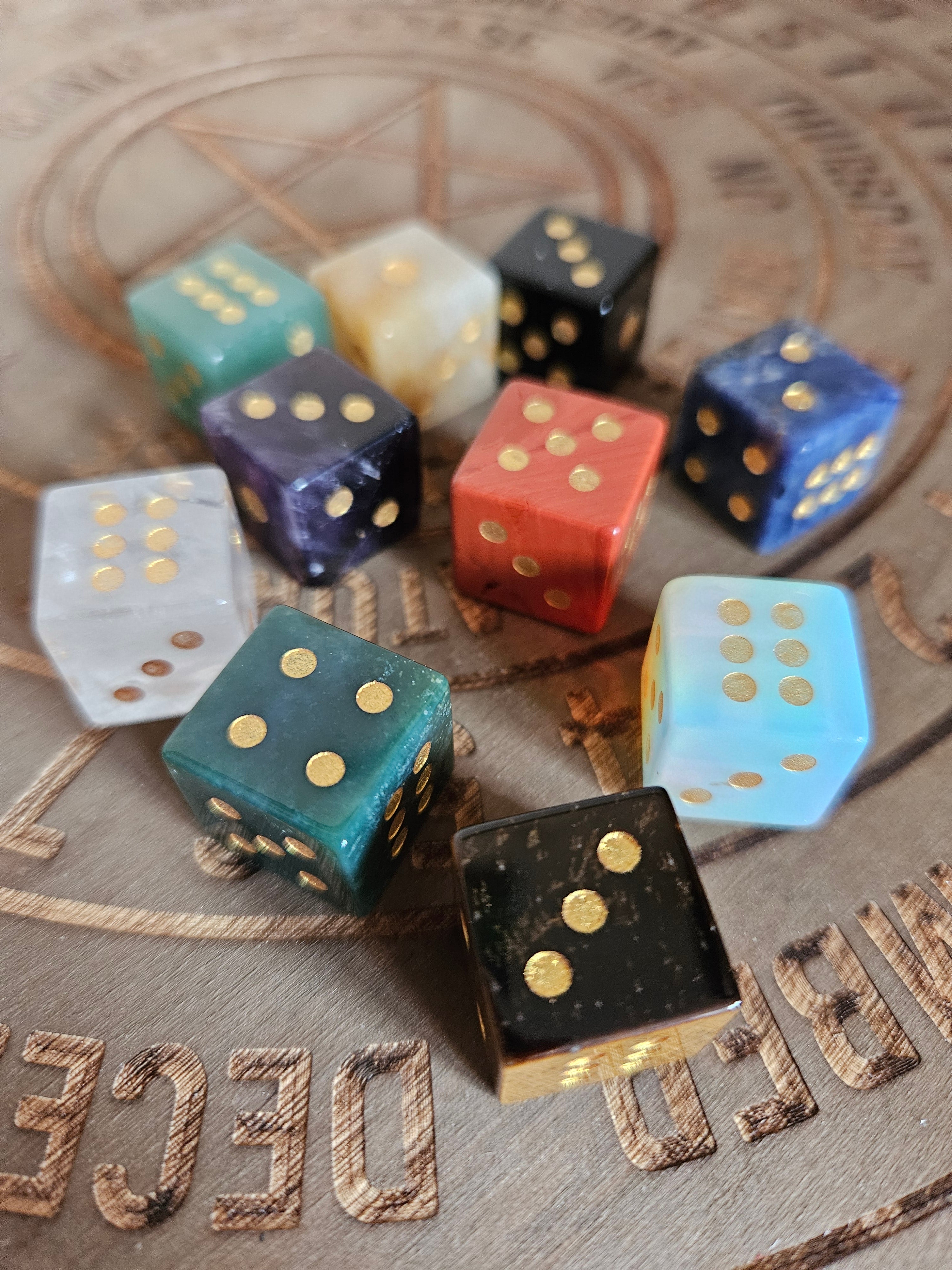 Gemstone Dice